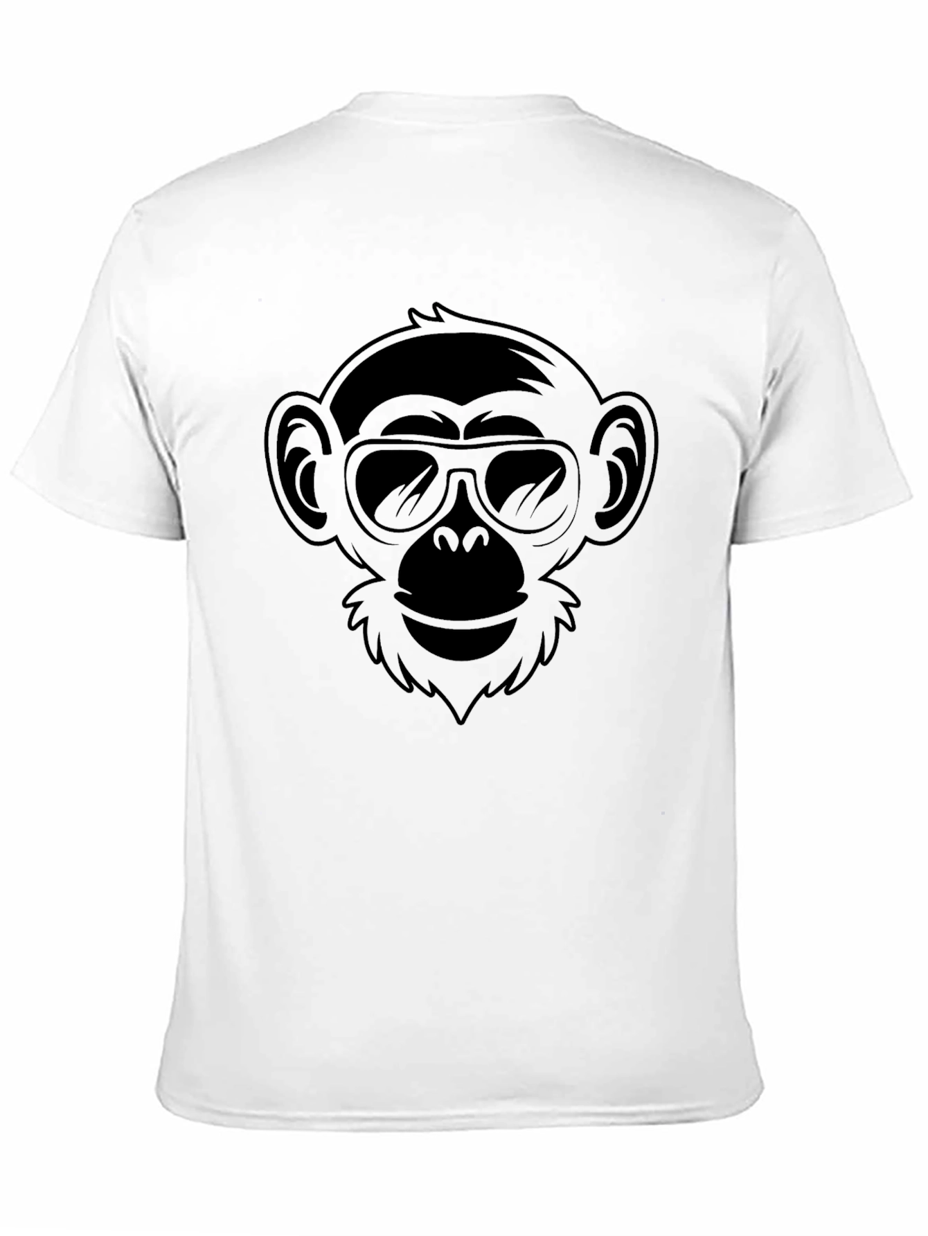 Cool Monkey Graphic Tee - Black T-Shirt