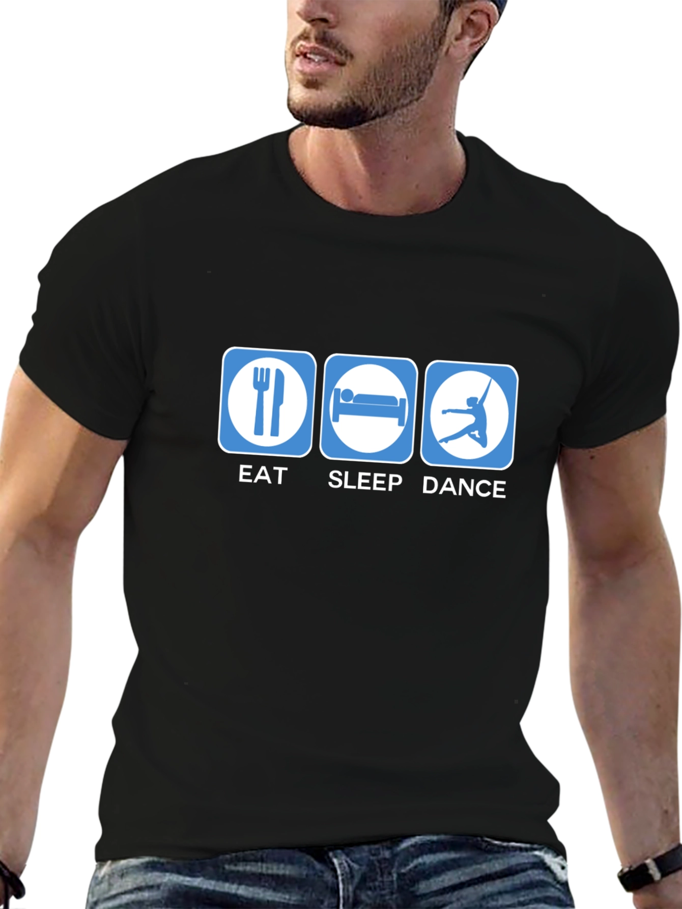 Eat Sleep Dance Graphic T-Shirt
