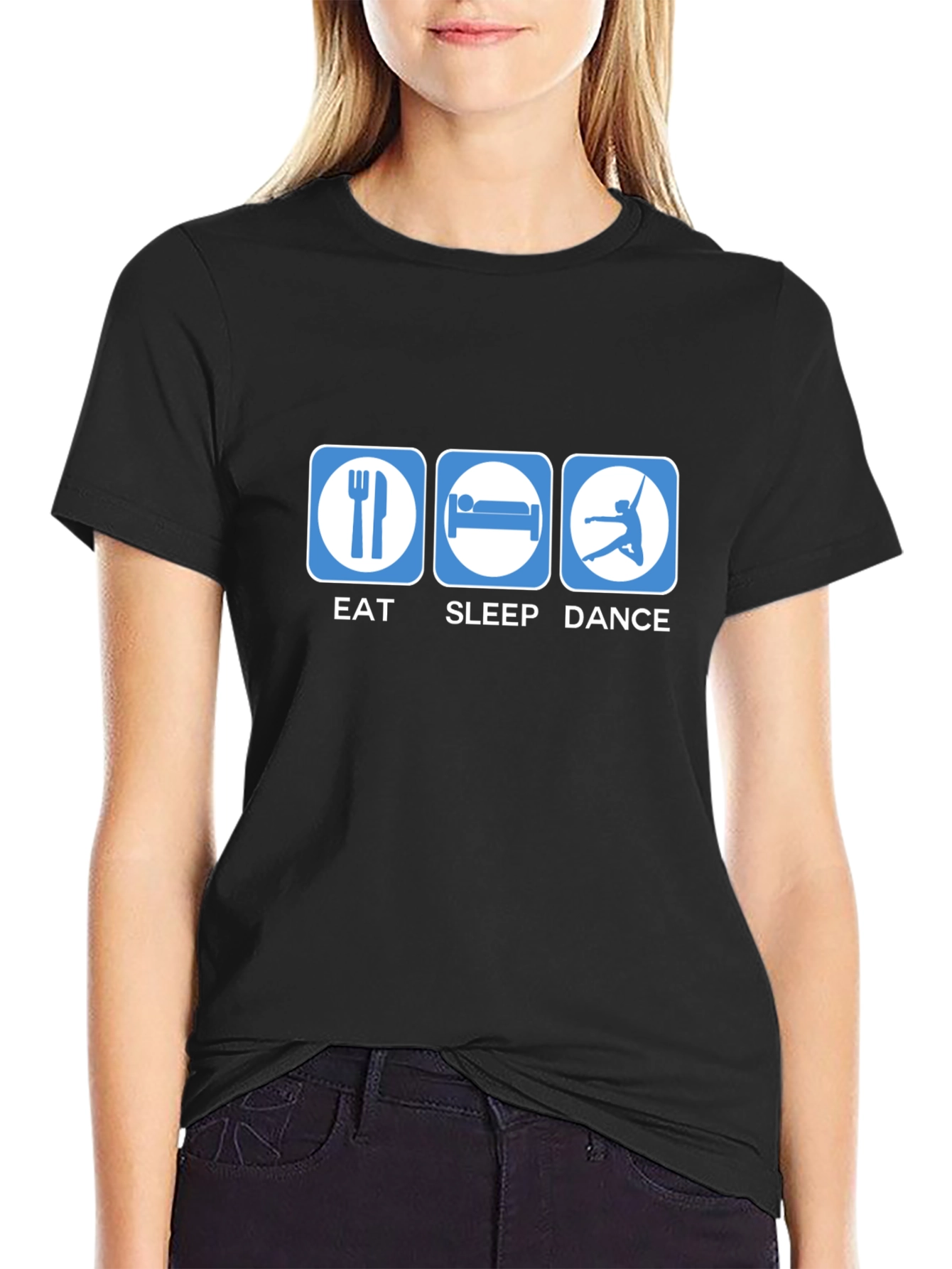 Eat Sleep Dance Graphic T-Shirt