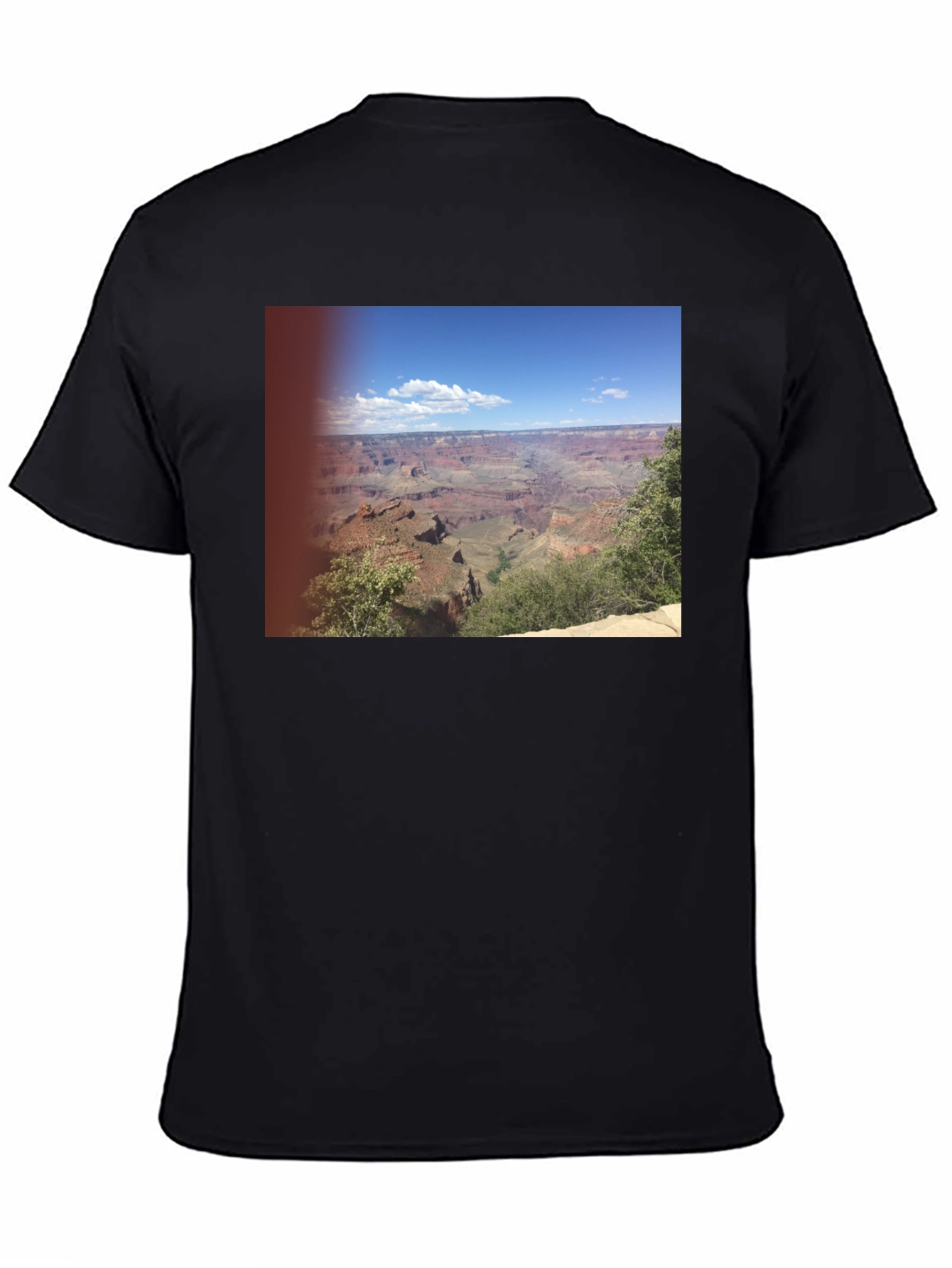 Grand Canyon Graphic Print Black T-Shirt