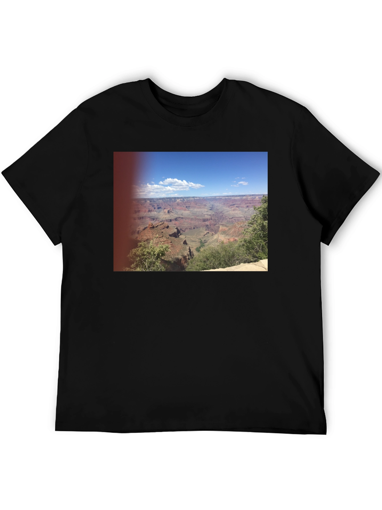 Grand Canyon Graphic Print Black T-Shirt