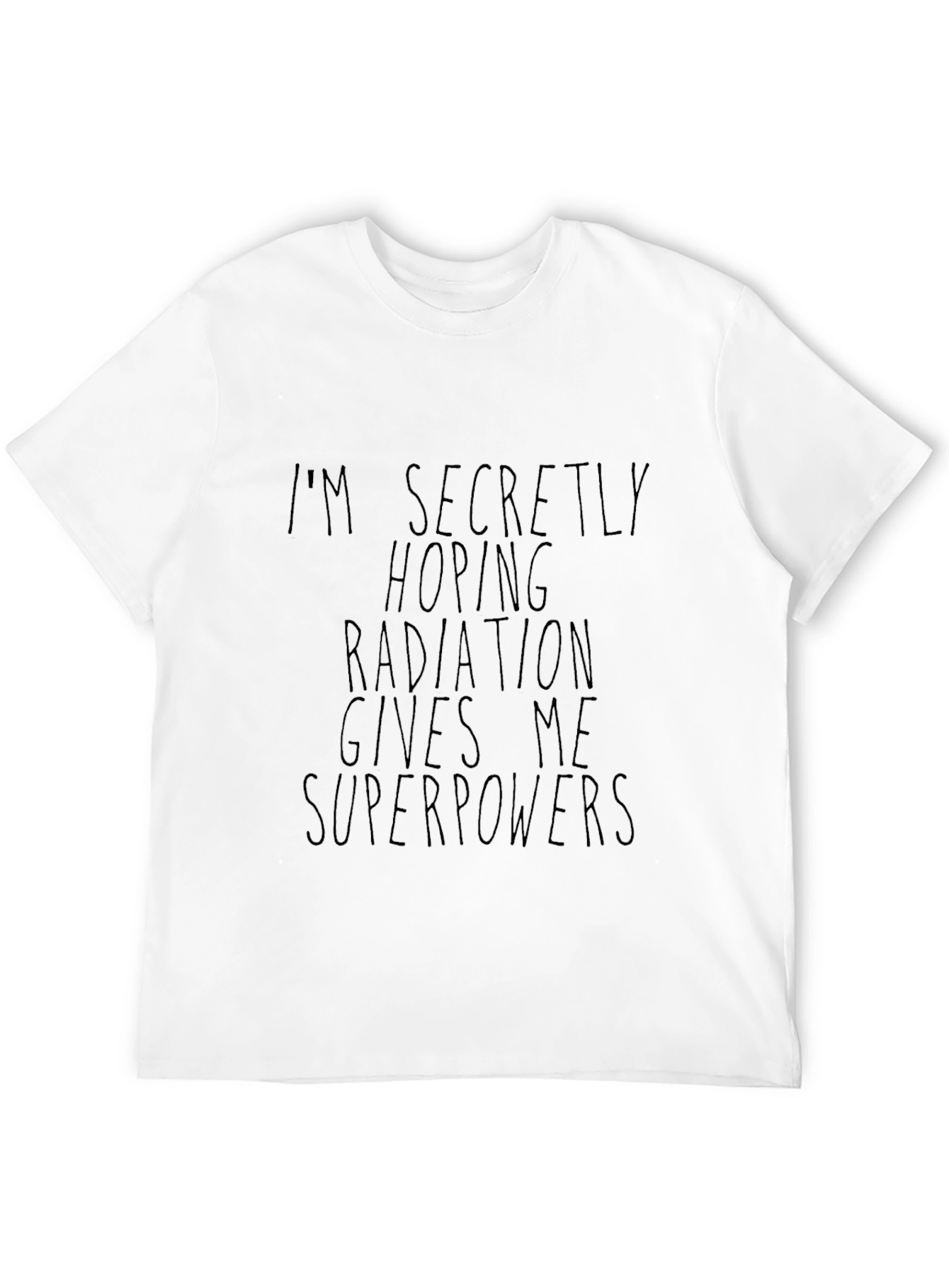 Radiation Superpowers Graphic T-Shirt