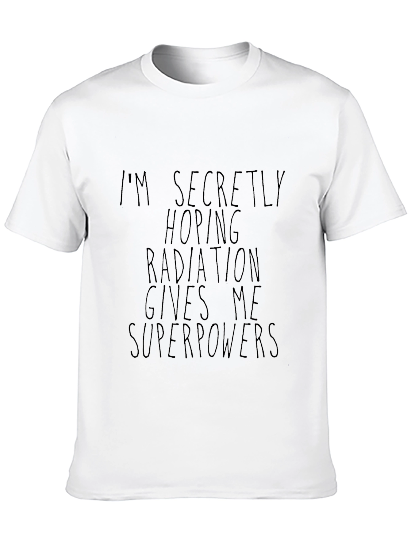 Radiation Superpowers Graphic T-Shirt