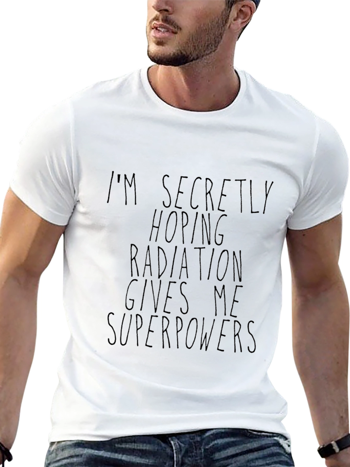 Radiation Superpowers Graphic T-Shirt