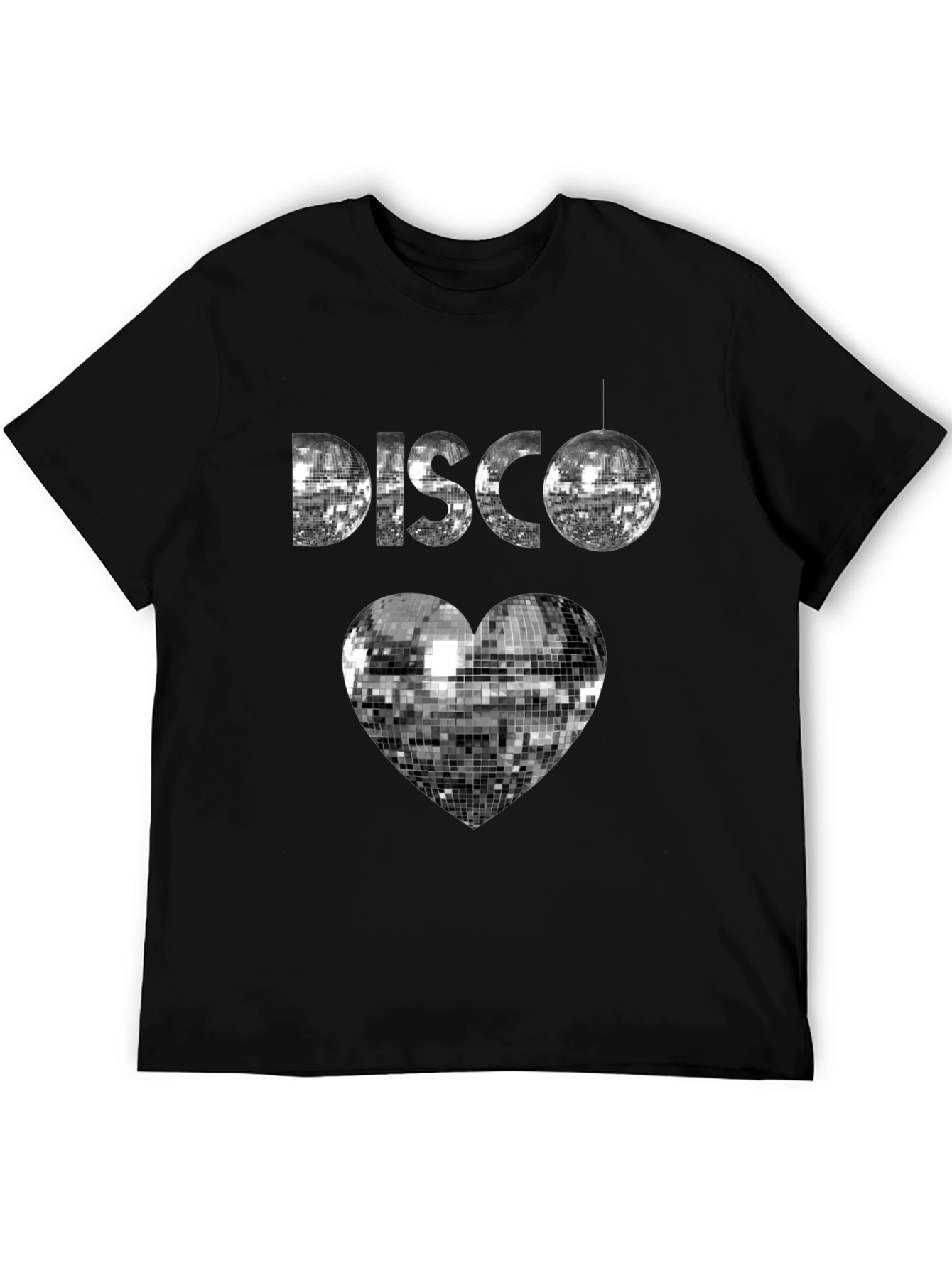 Disco Heart T-Shirt - Retro Dance Party Tee
