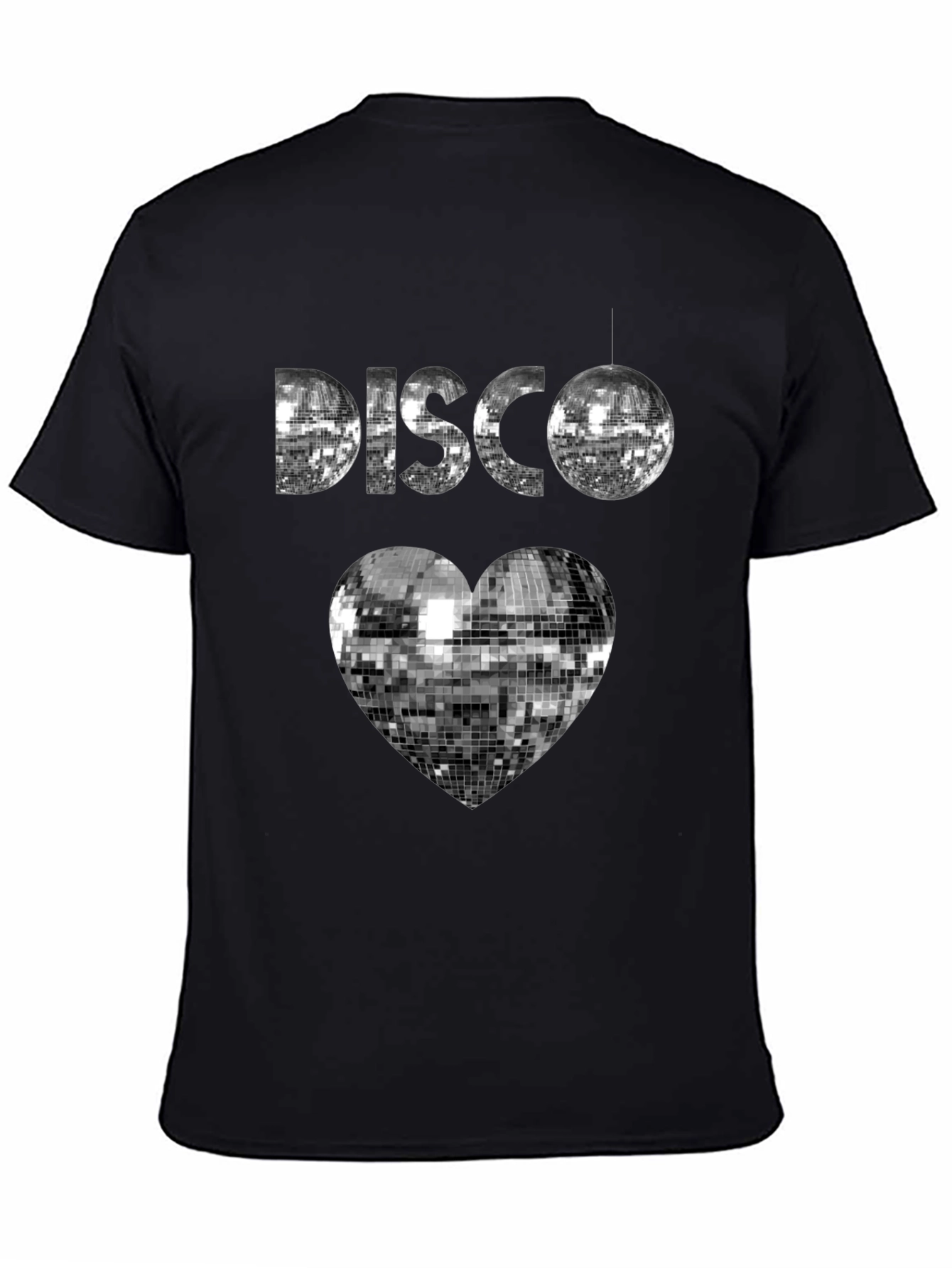 Disco Heart T-Shirt - Retro Dance Party Tee