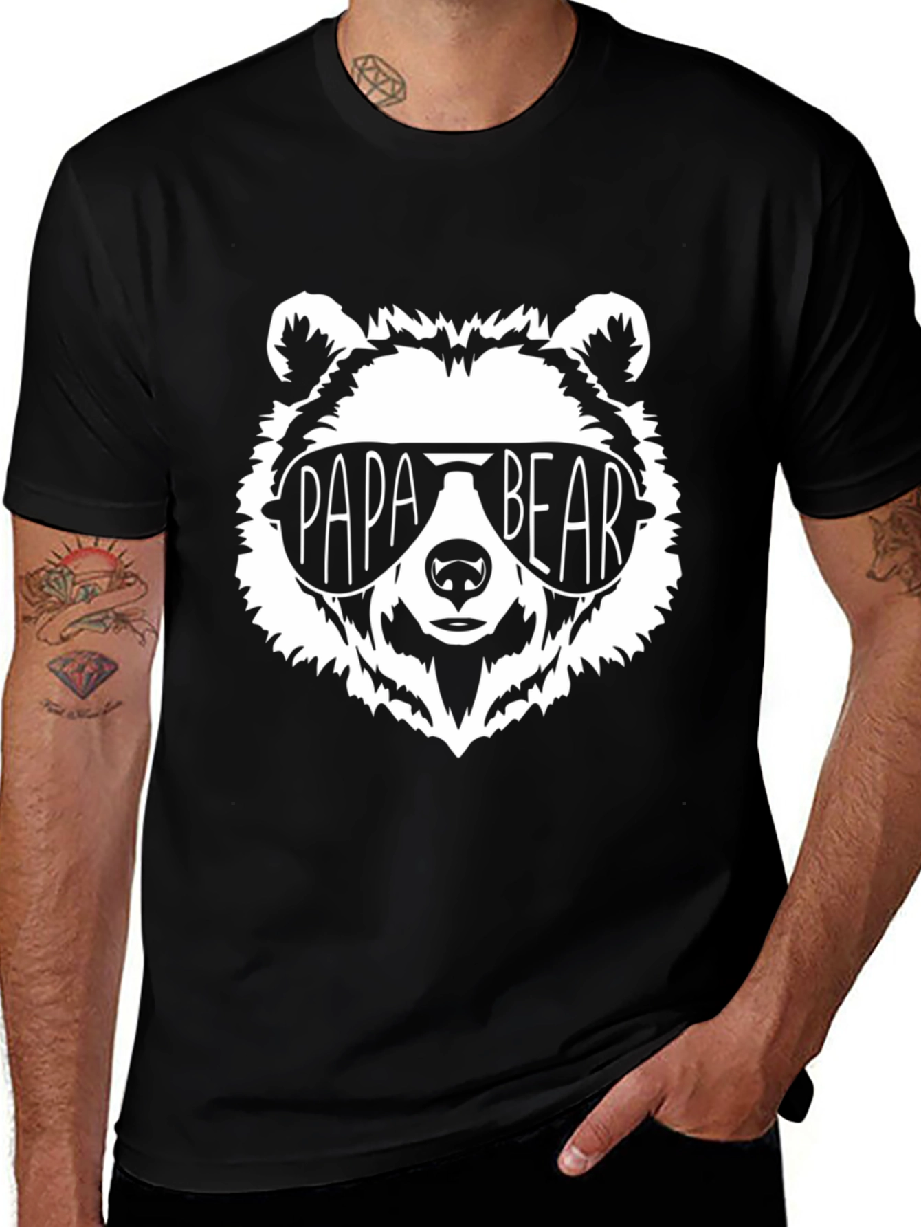 Papa Bear Graphic T-Shirt