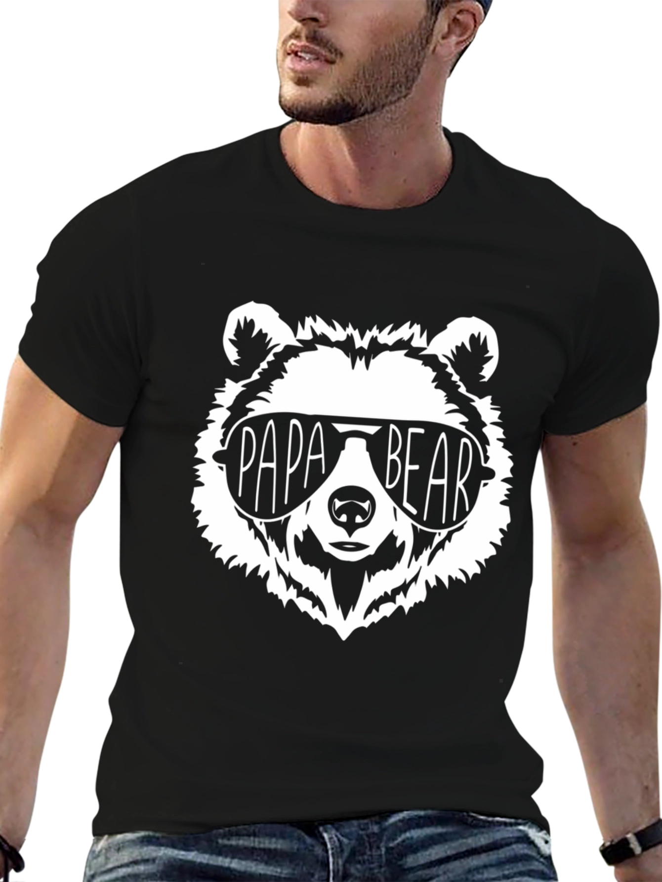 Papa Bear Graphic T-Shirt