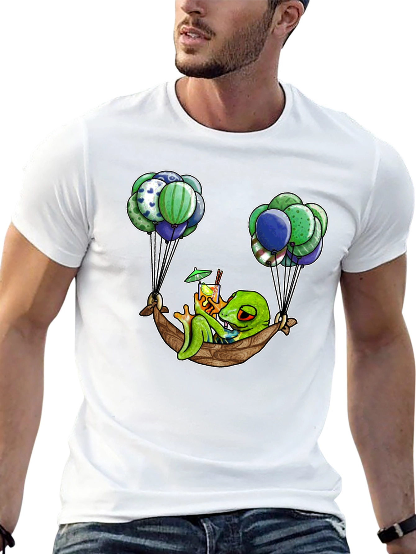 Chill Gecko Hammock T-Shirt
