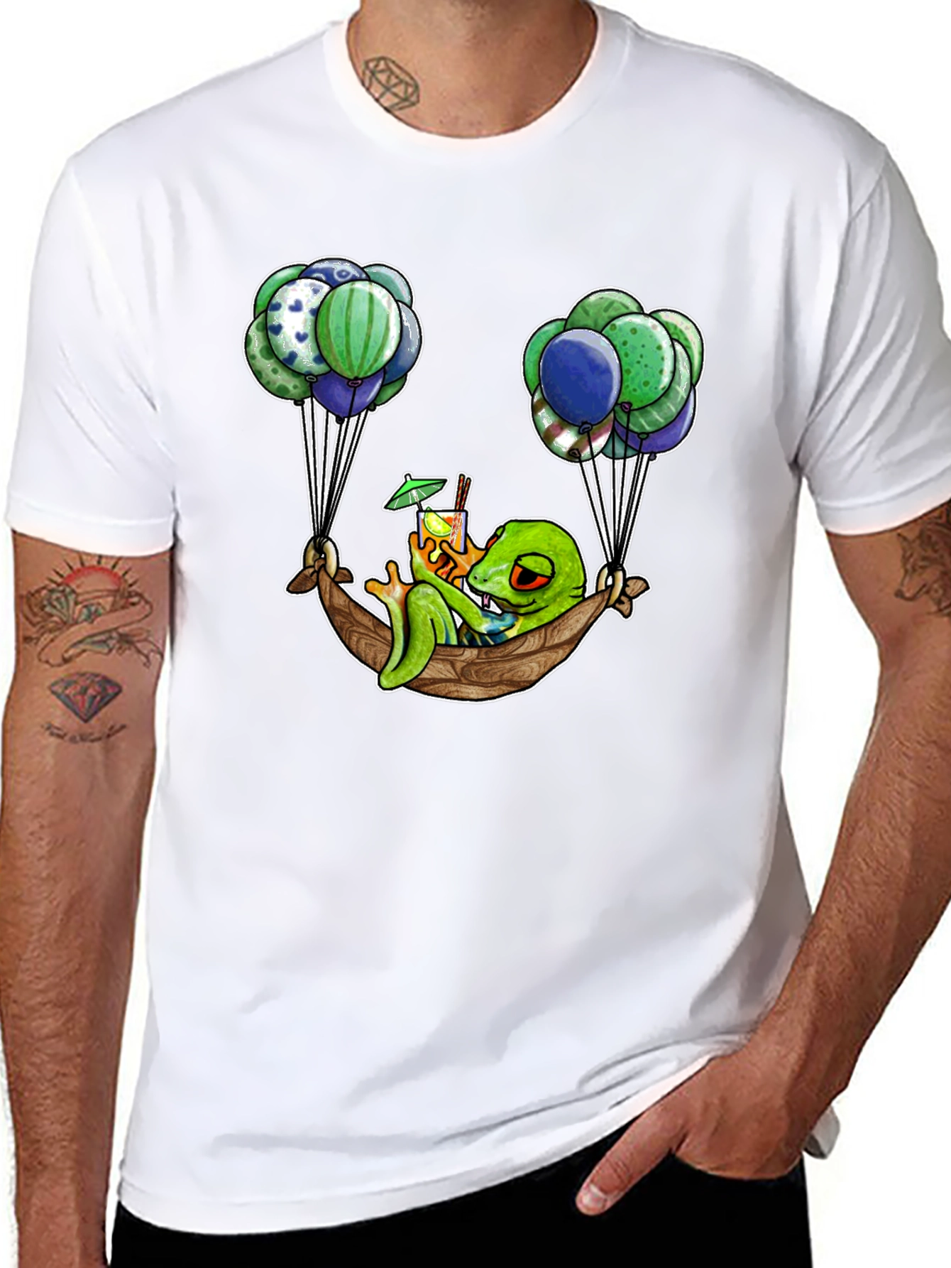 Chill Gecko Hammock T-Shirt