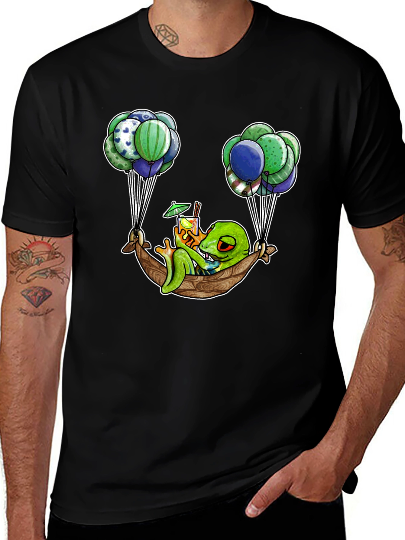 Chill Gecko Hammock T-Shirt
