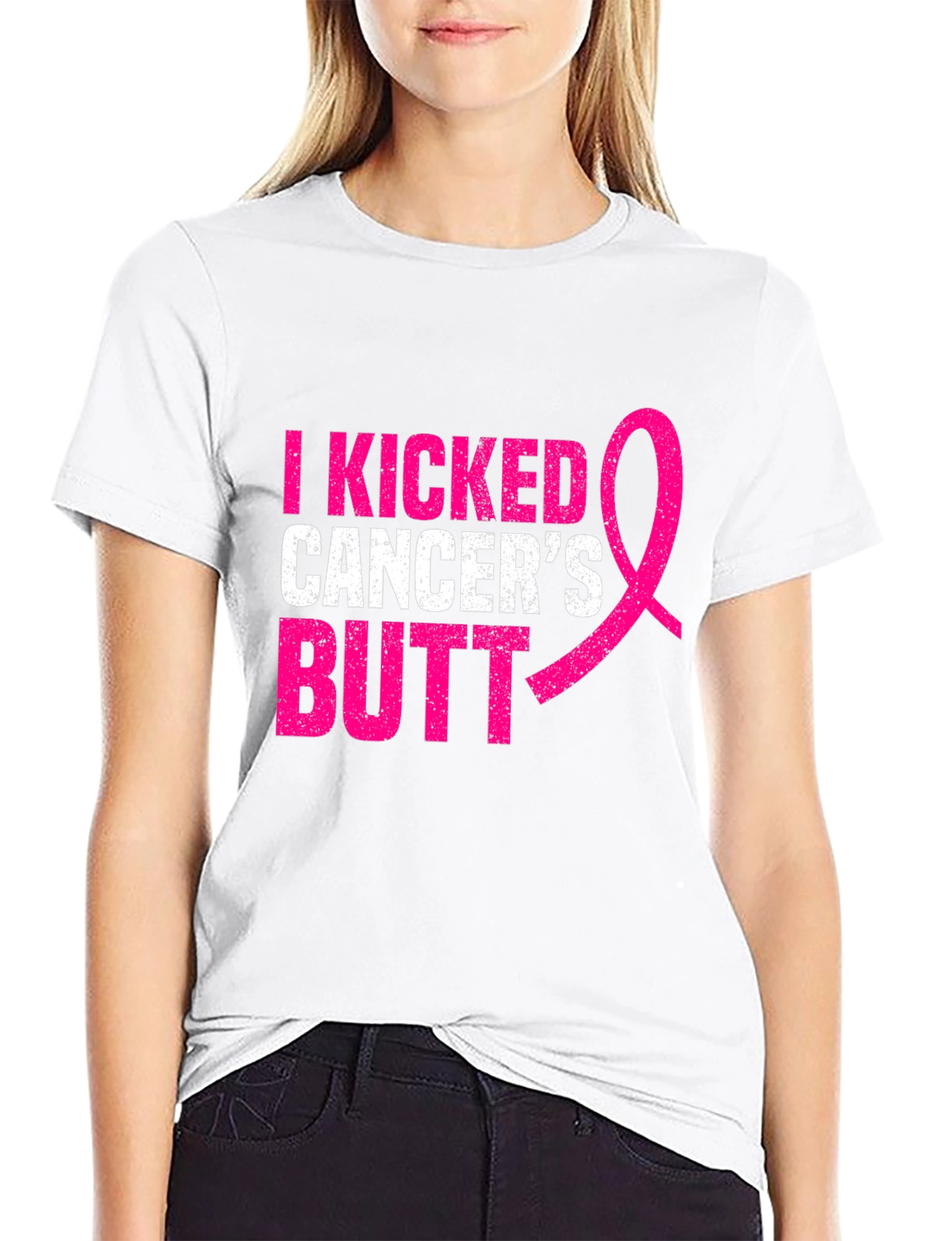 I Kicked Cancers Butt T-Shirt