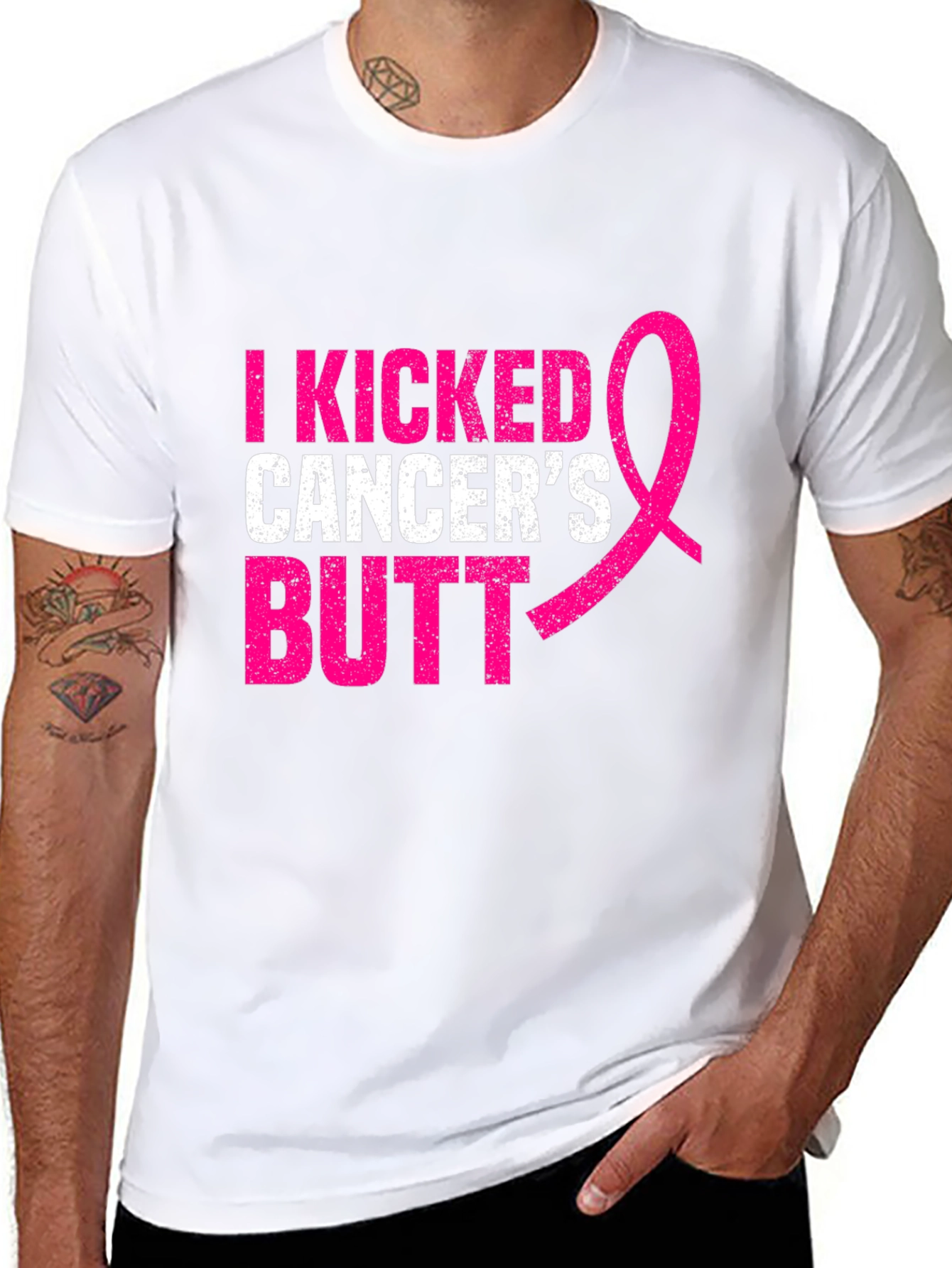 I Kicked Cancers Butt T-Shirt