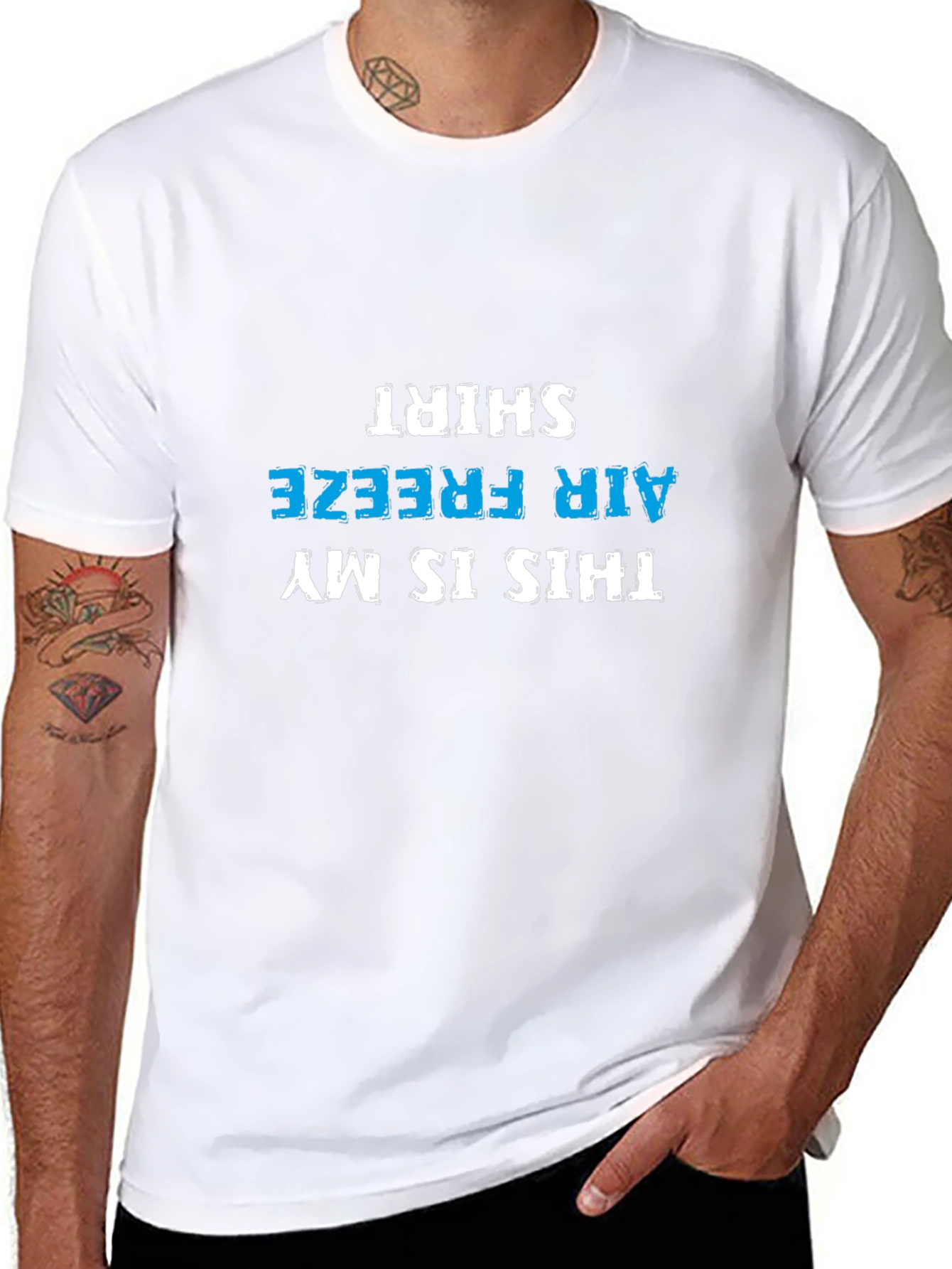 Cool This is My Air Freeze Shirt Black Tee