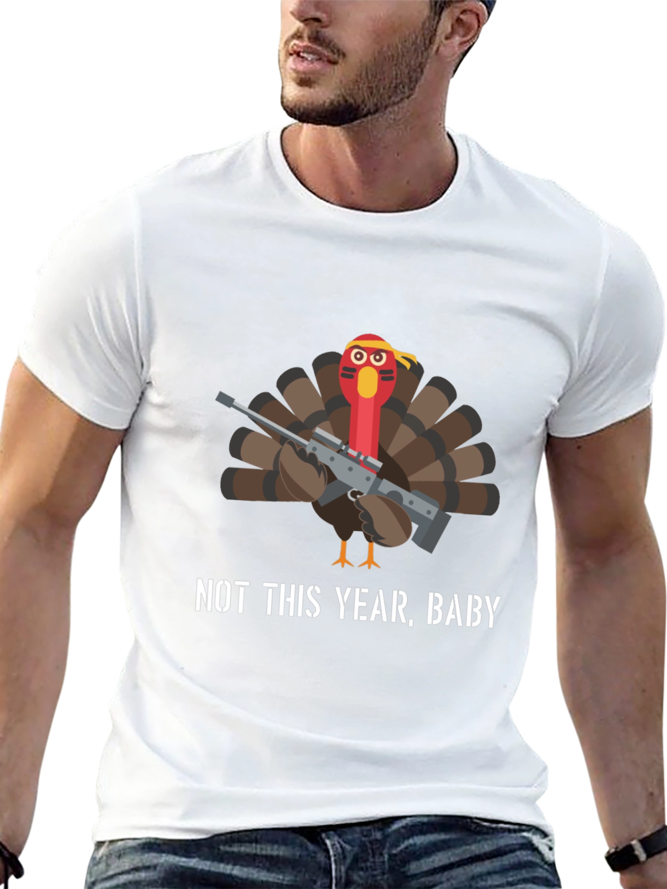 Not This Year Baby Turkey T-Shirt