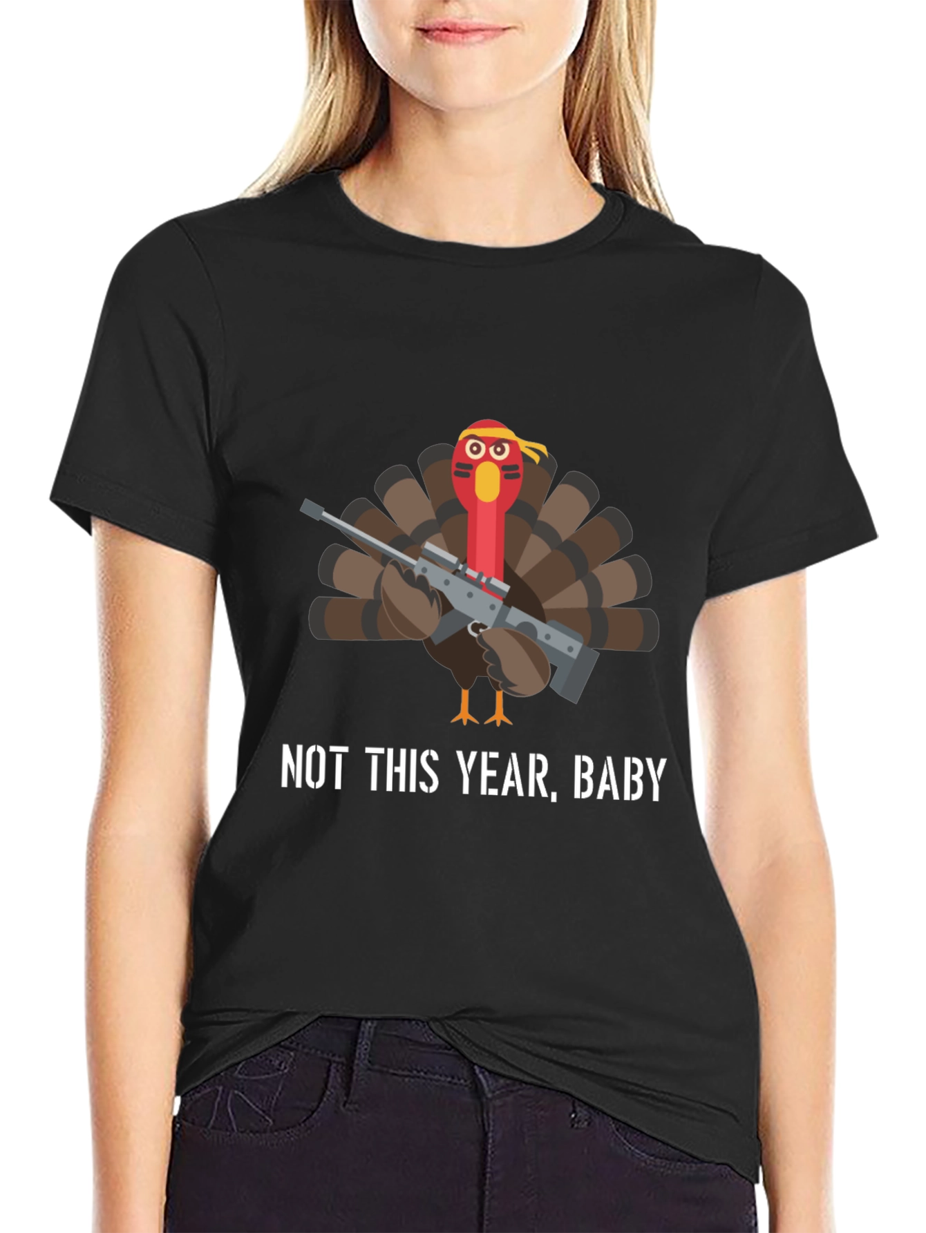 Not This Year Baby Turkey T-Shirt