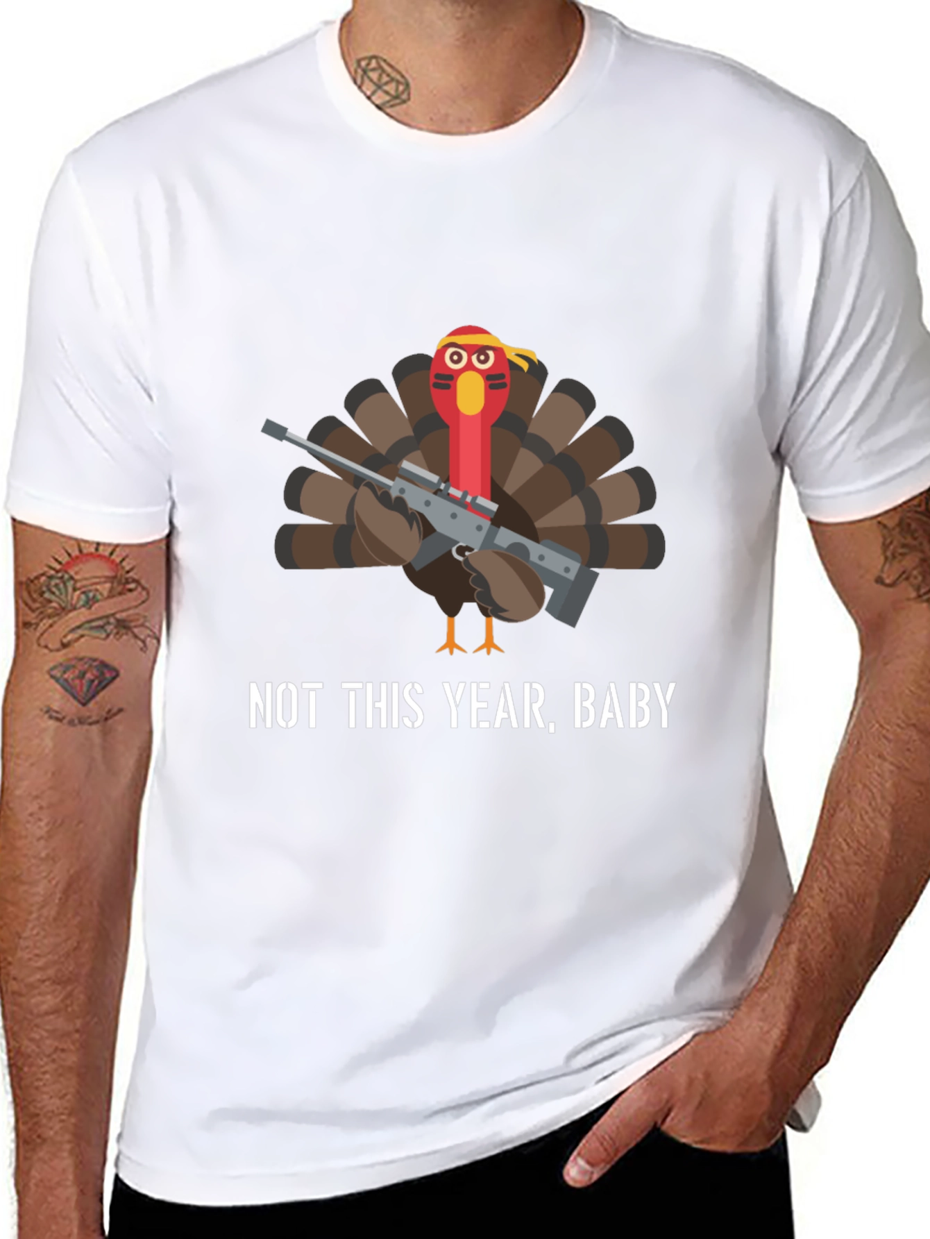 Not This Year Baby Turkey T-Shirt