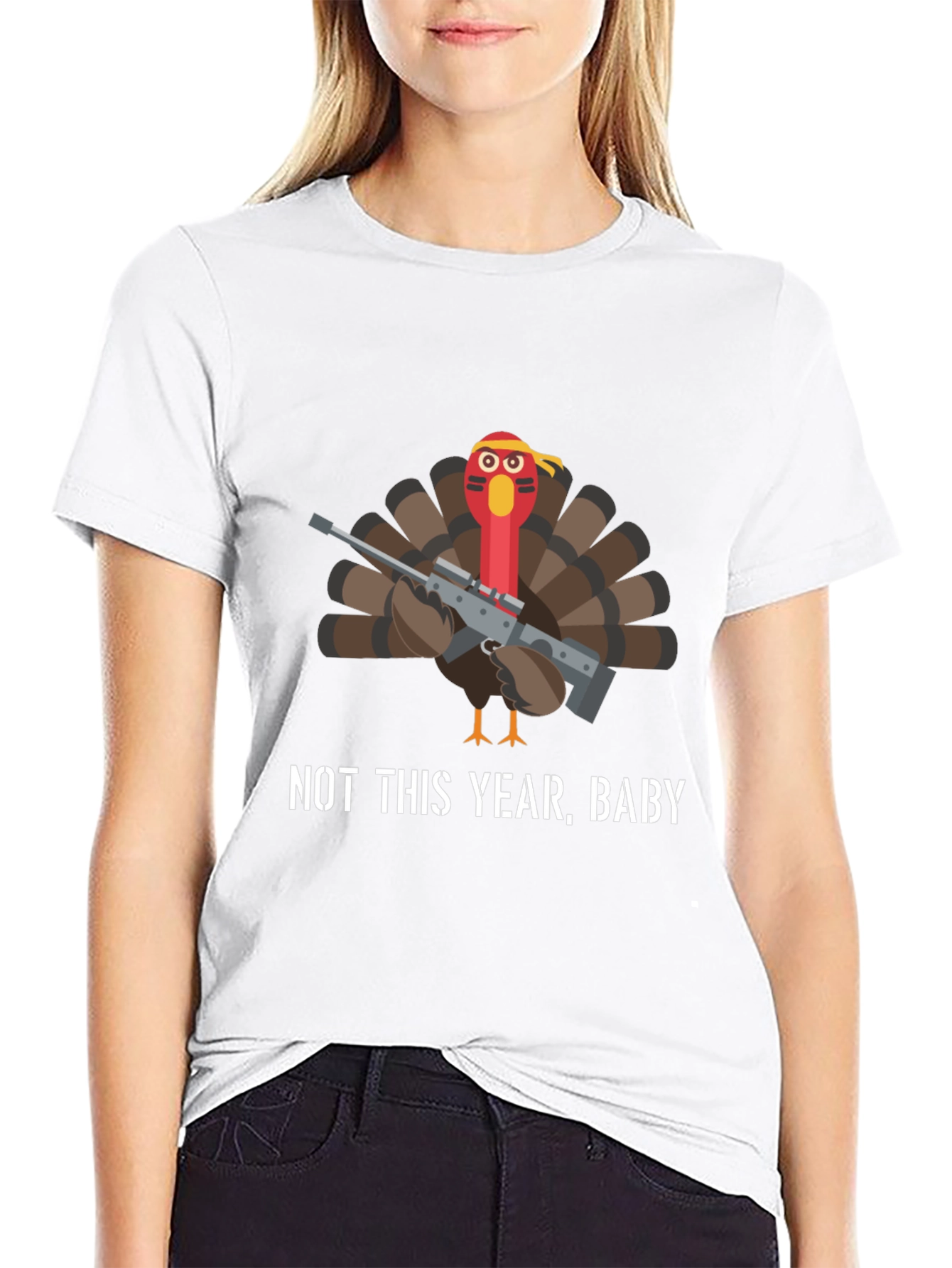 Not This Year Baby Turkey T-Shirt