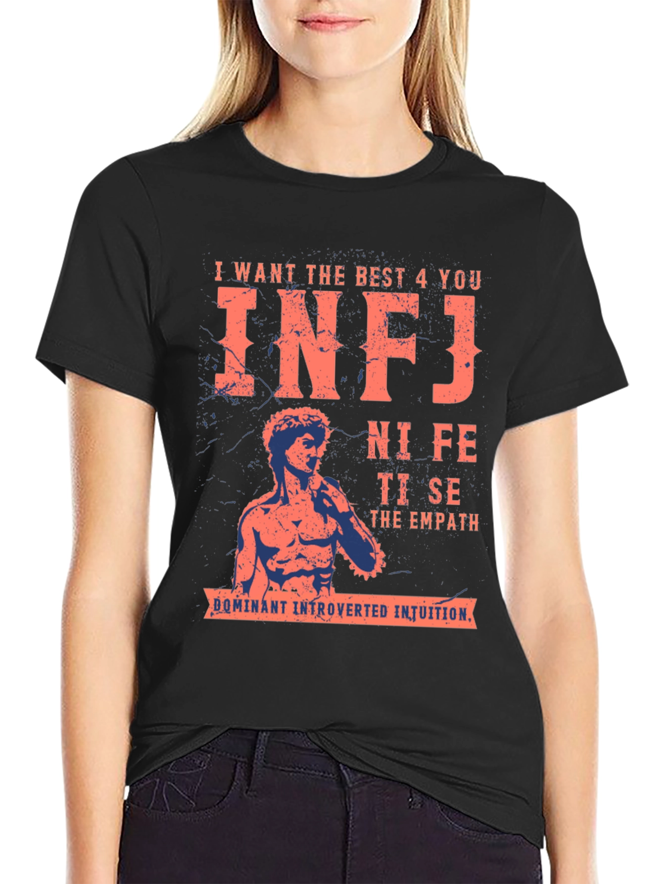 INFJ Personality T-Shirt - Empath Design