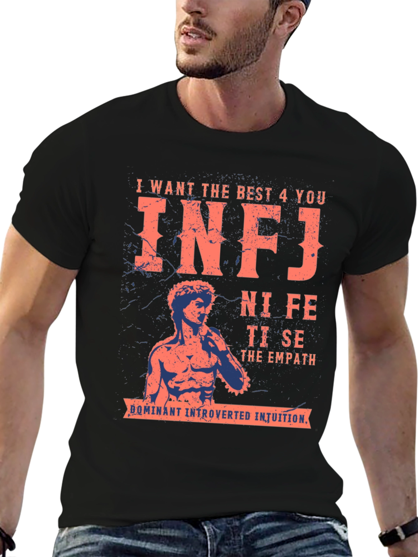 INFJ Personality T-Shirt - Empath Design