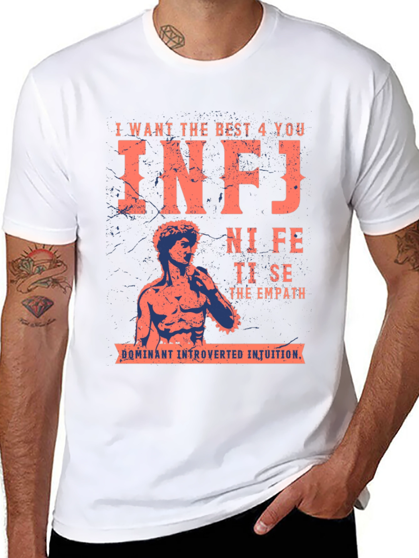 INFJ Personality T-Shirt - Empath Design