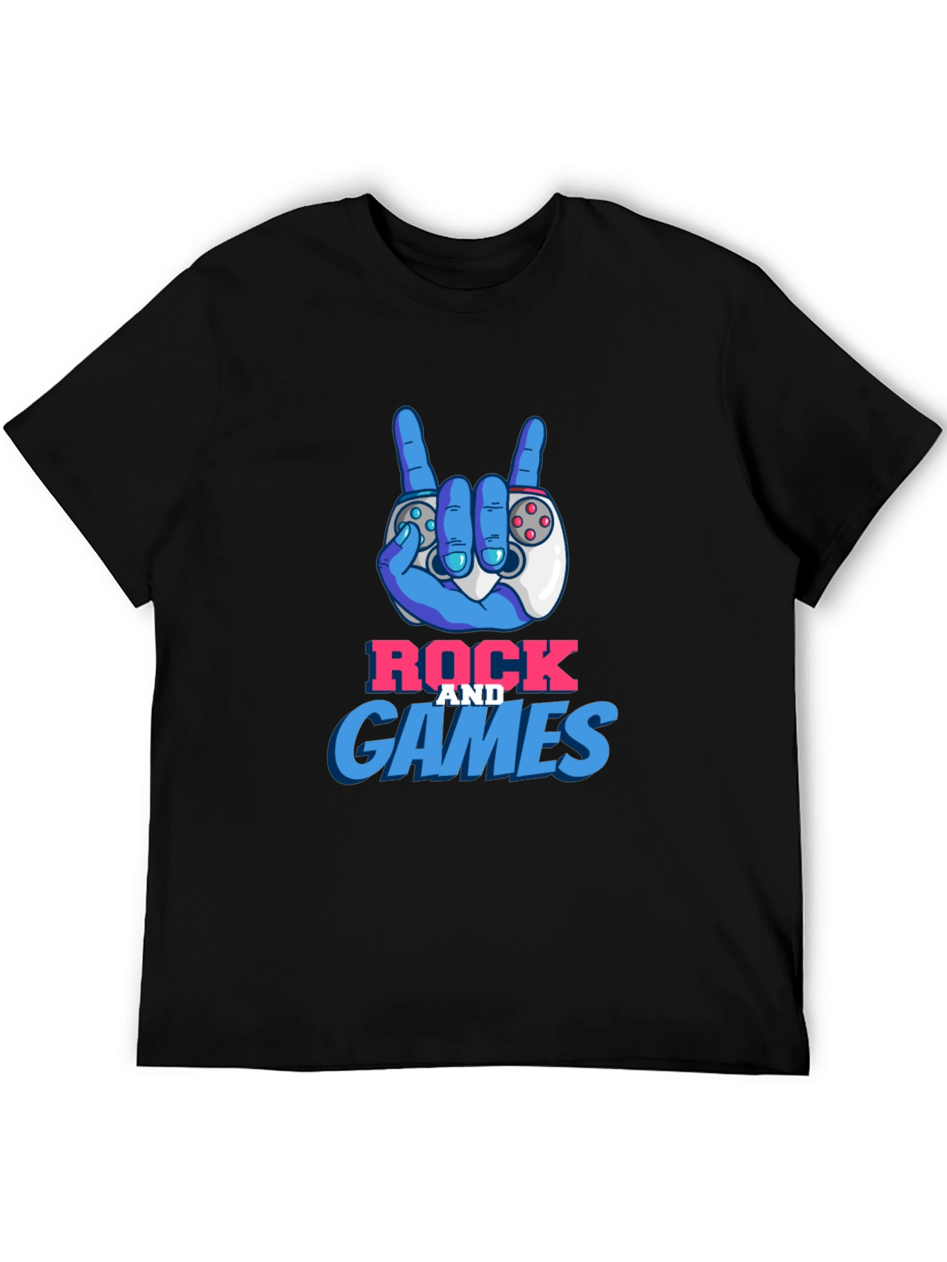 Rock and Games T-Shirt - Gamer Fashion Tee