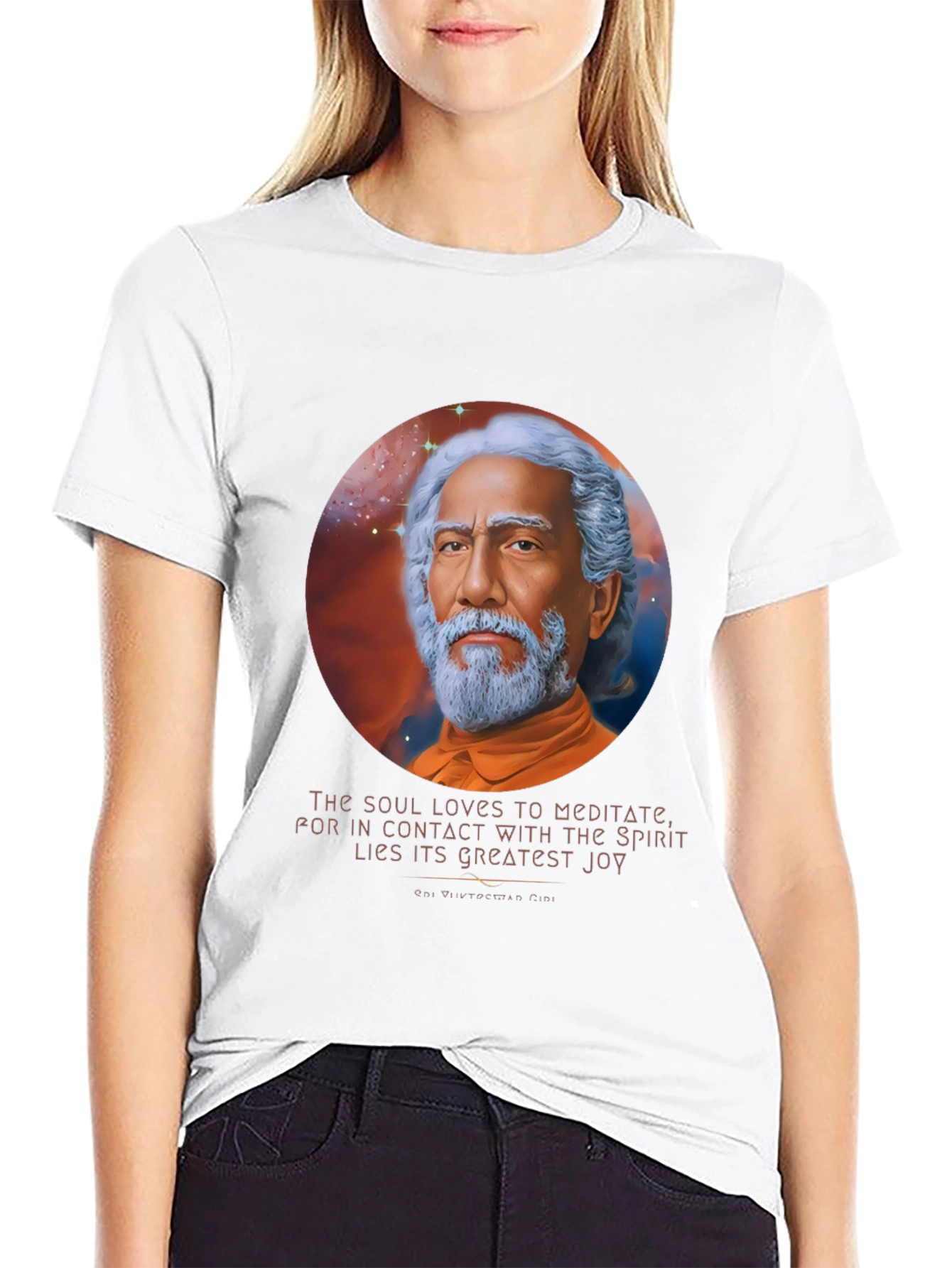Spiritual Meditation T-Shirt - Soulful Design