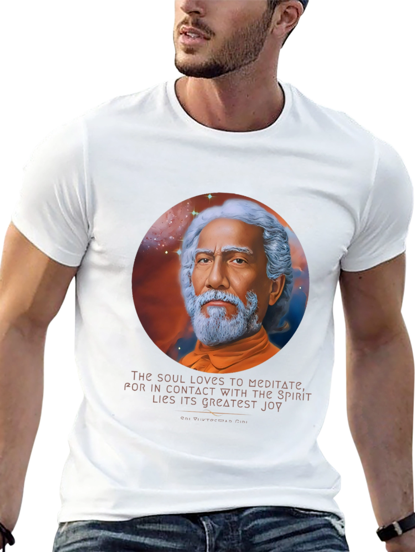 Spiritual Meditation T-Shirt - Soulful Design