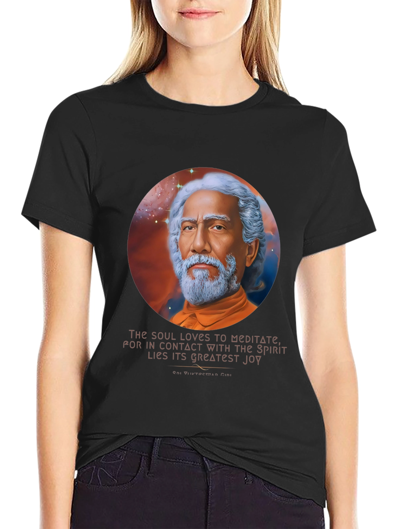 Spiritual Meditation T-Shirt - Soulful Design