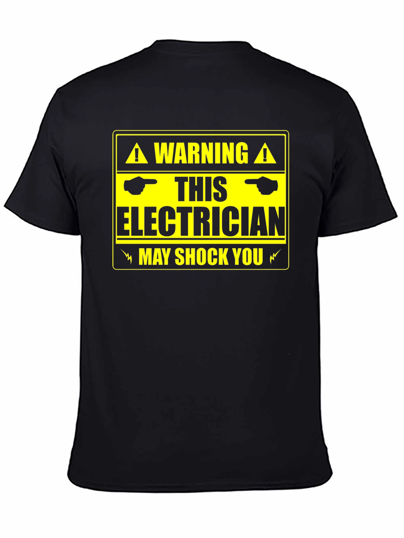 Warning Electrician Shock T-Shirt