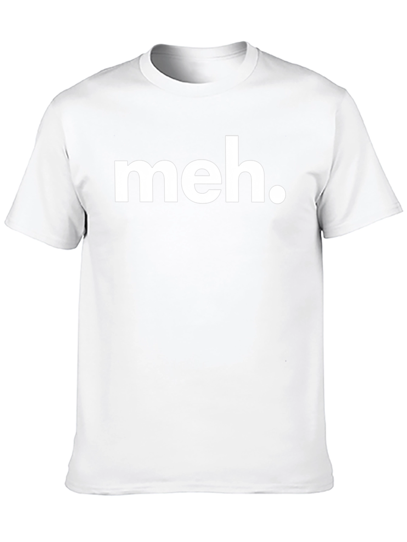 Meh. Graphic T-Shirt - Casual Style
