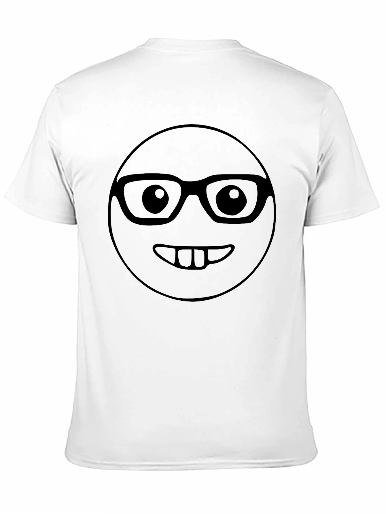 Geek Emoji Graphic T-Shirt - Nerd Humor Tee