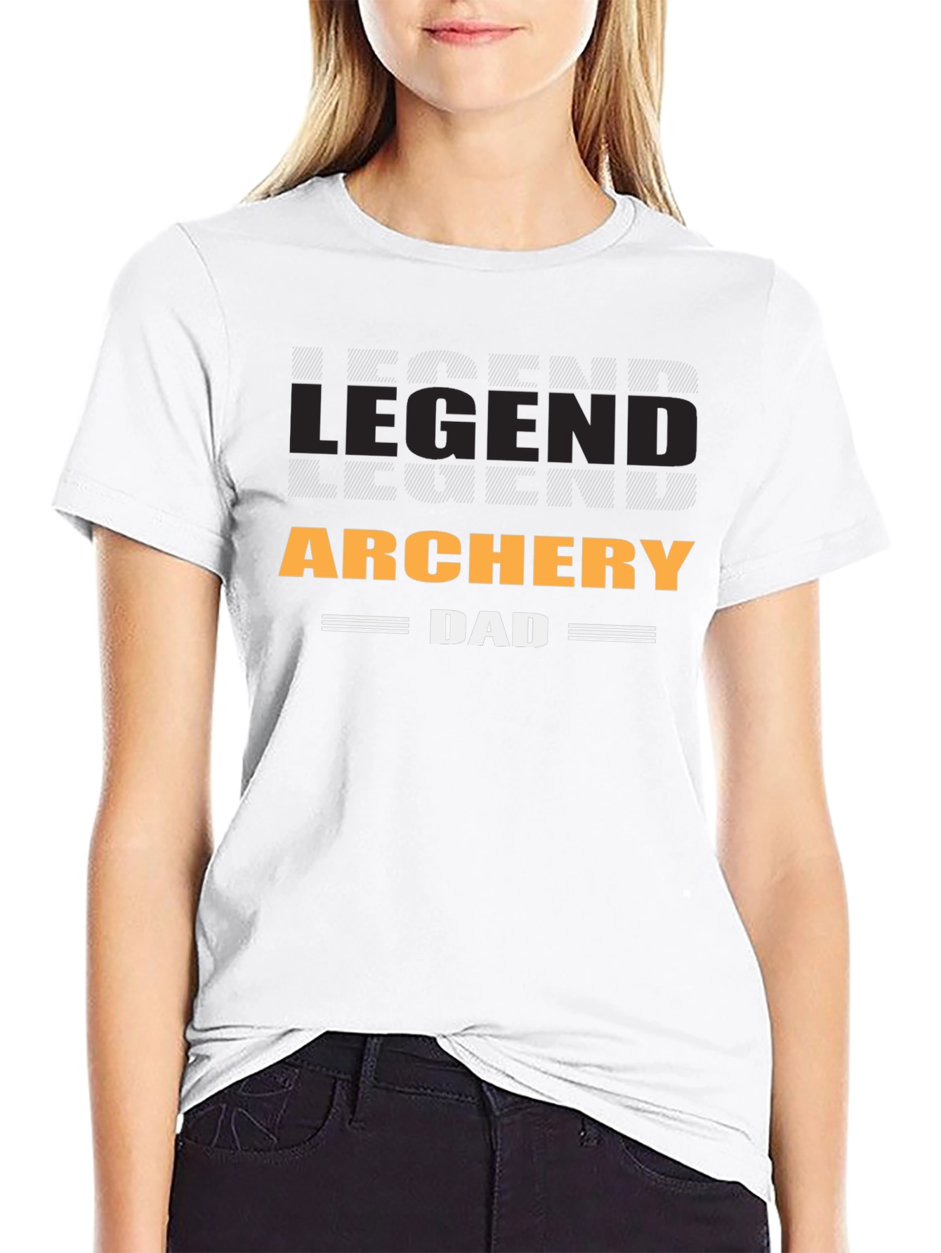 Archery Dad Legend Graphic T-Shirt