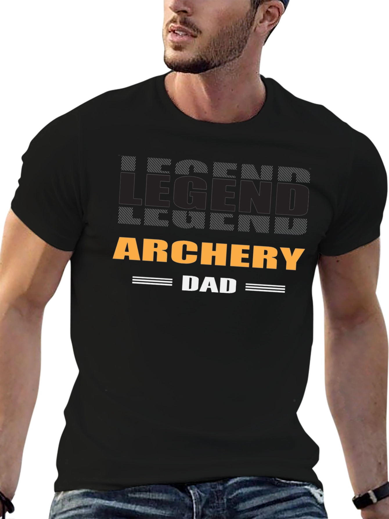 Archery Dad Legend Graphic T-Shirt