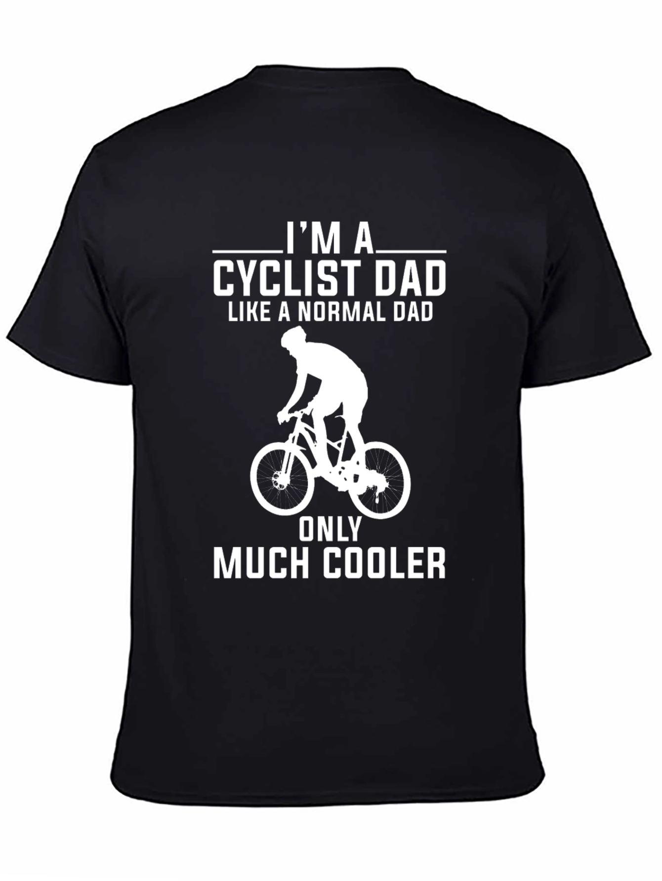 Cyclist Dad T-Shirt - Cool Dad Tee