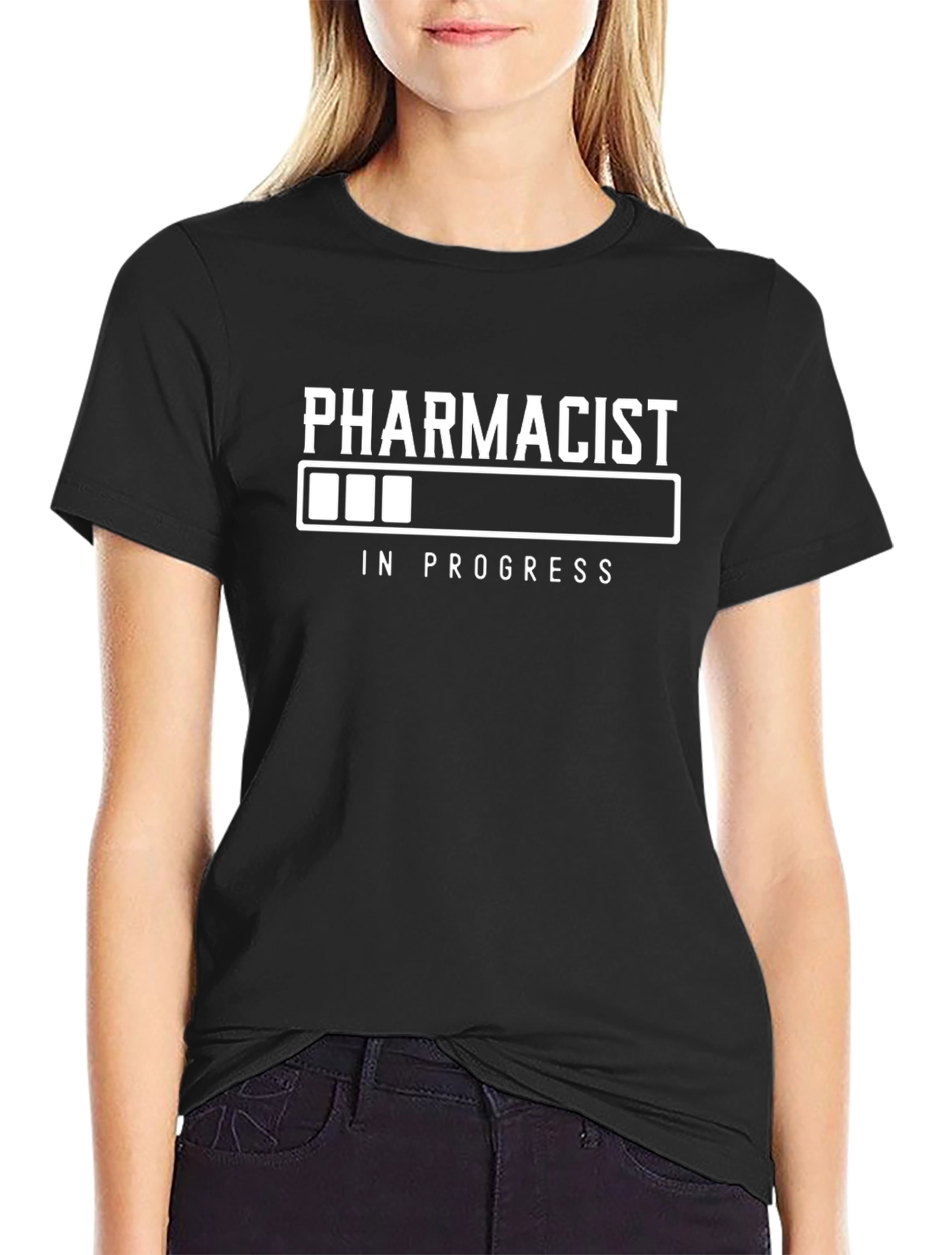 Pharmacist In Progress Black T-Shirt