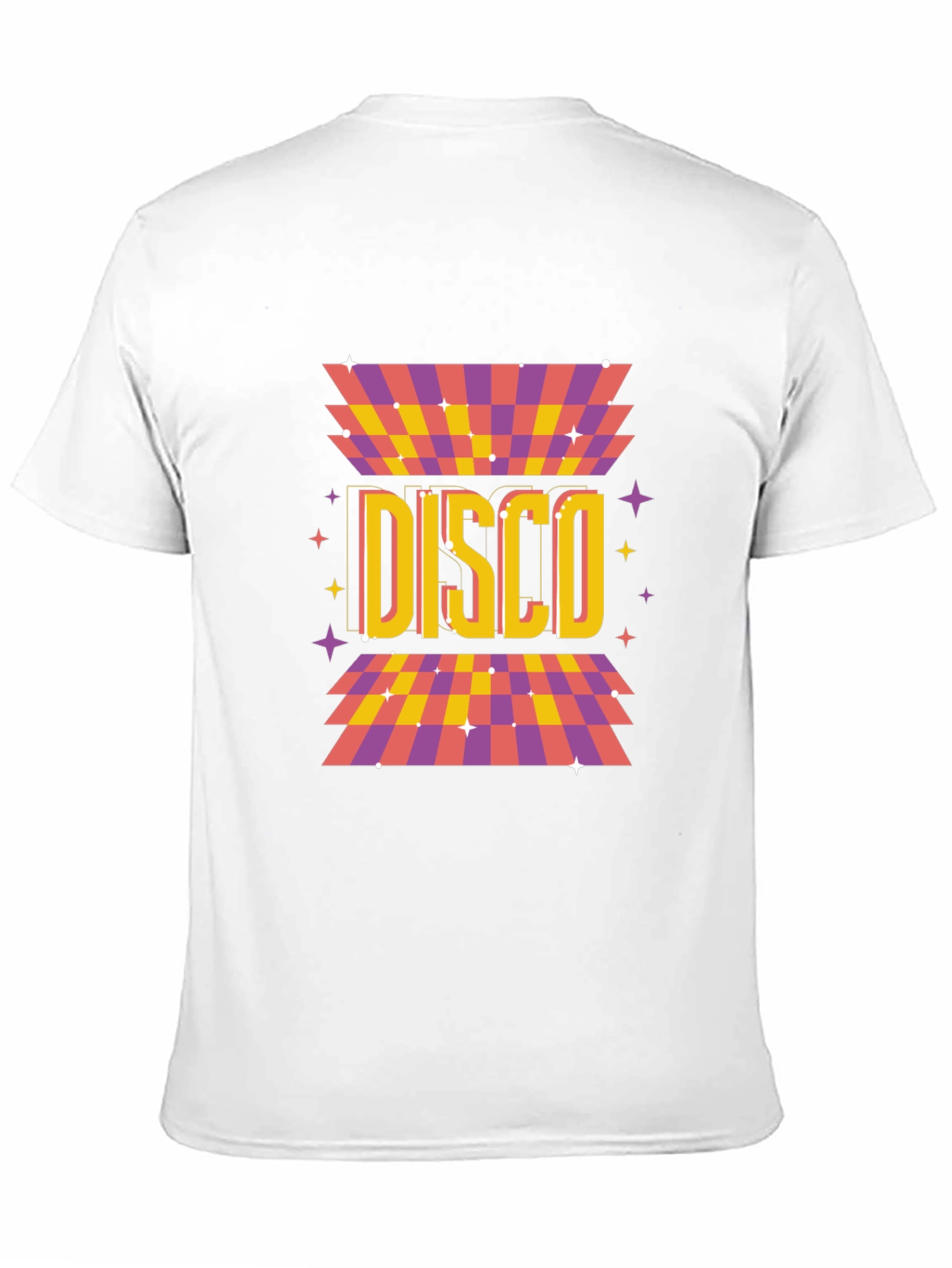Retro Disco Graphic T-Shirt - Bold 70s Style