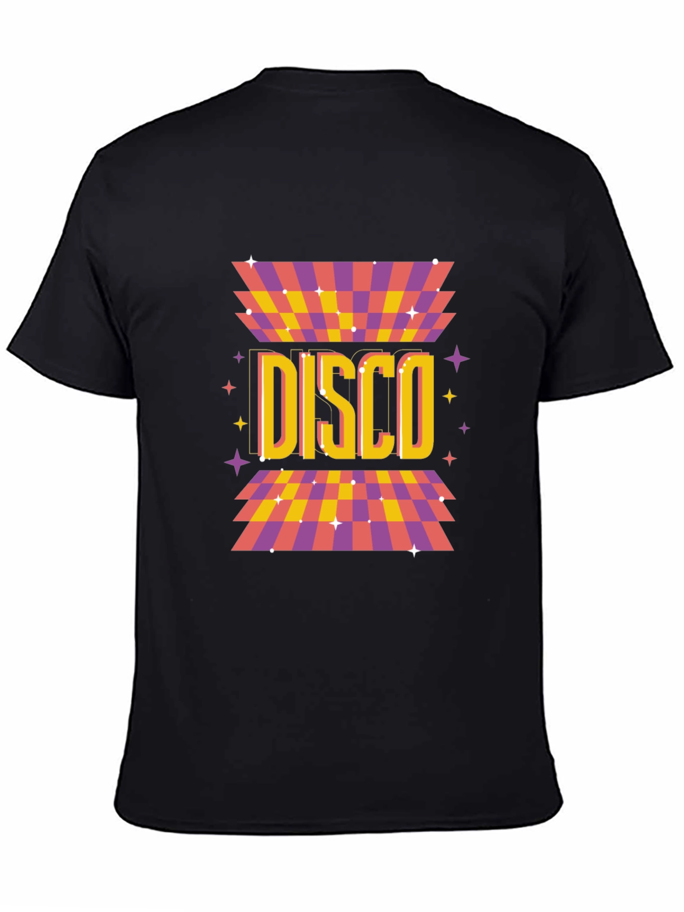 Retro Disco Graphic T-Shirt - Bold 70s Style