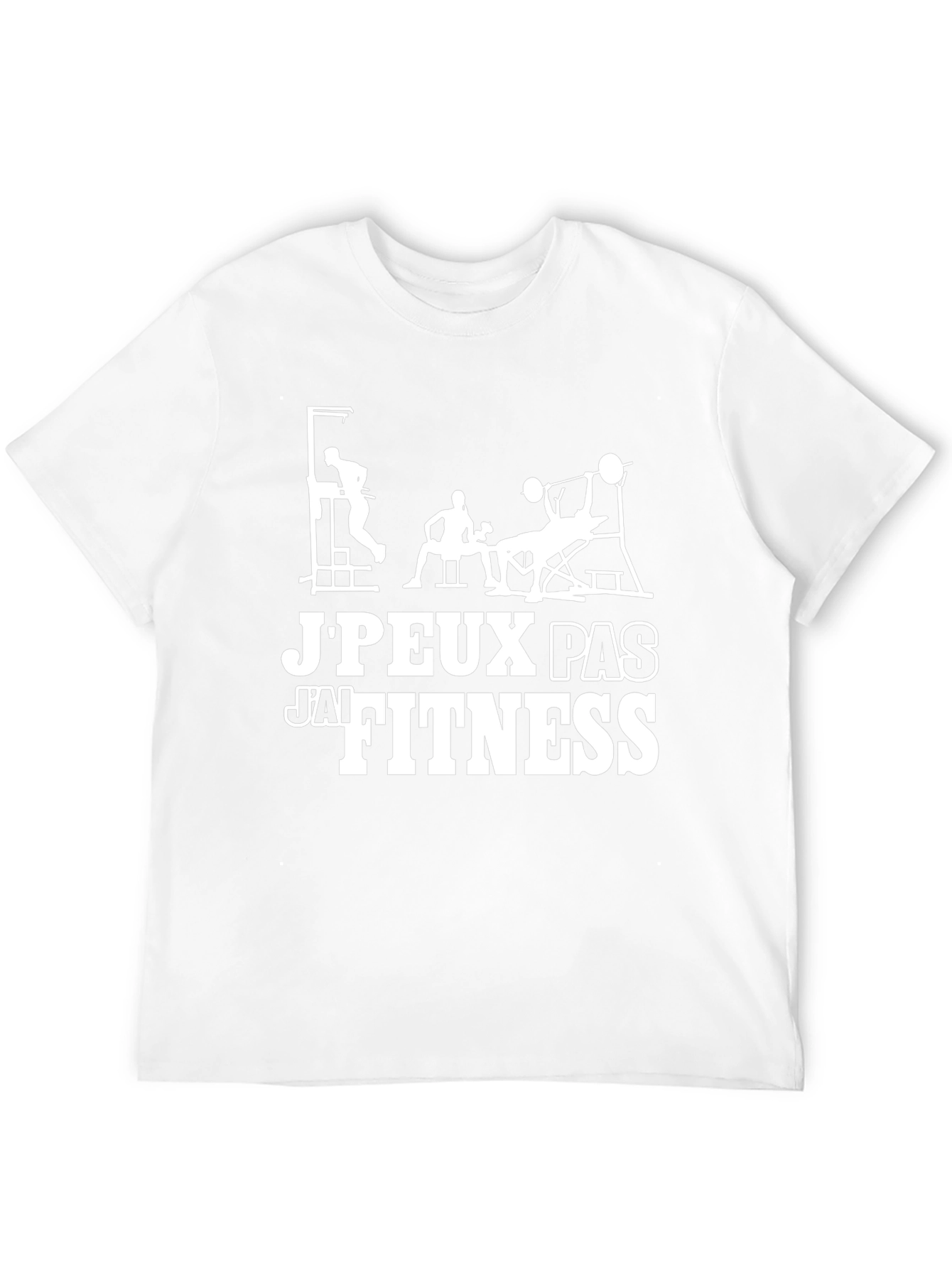 Gym Workout T-Shirt - JPeux Pas Jai Fitness