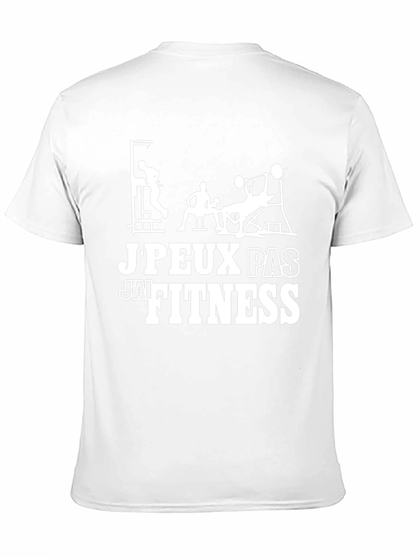 Gym Workout T-Shirt - JPeux Pas Jai Fitness