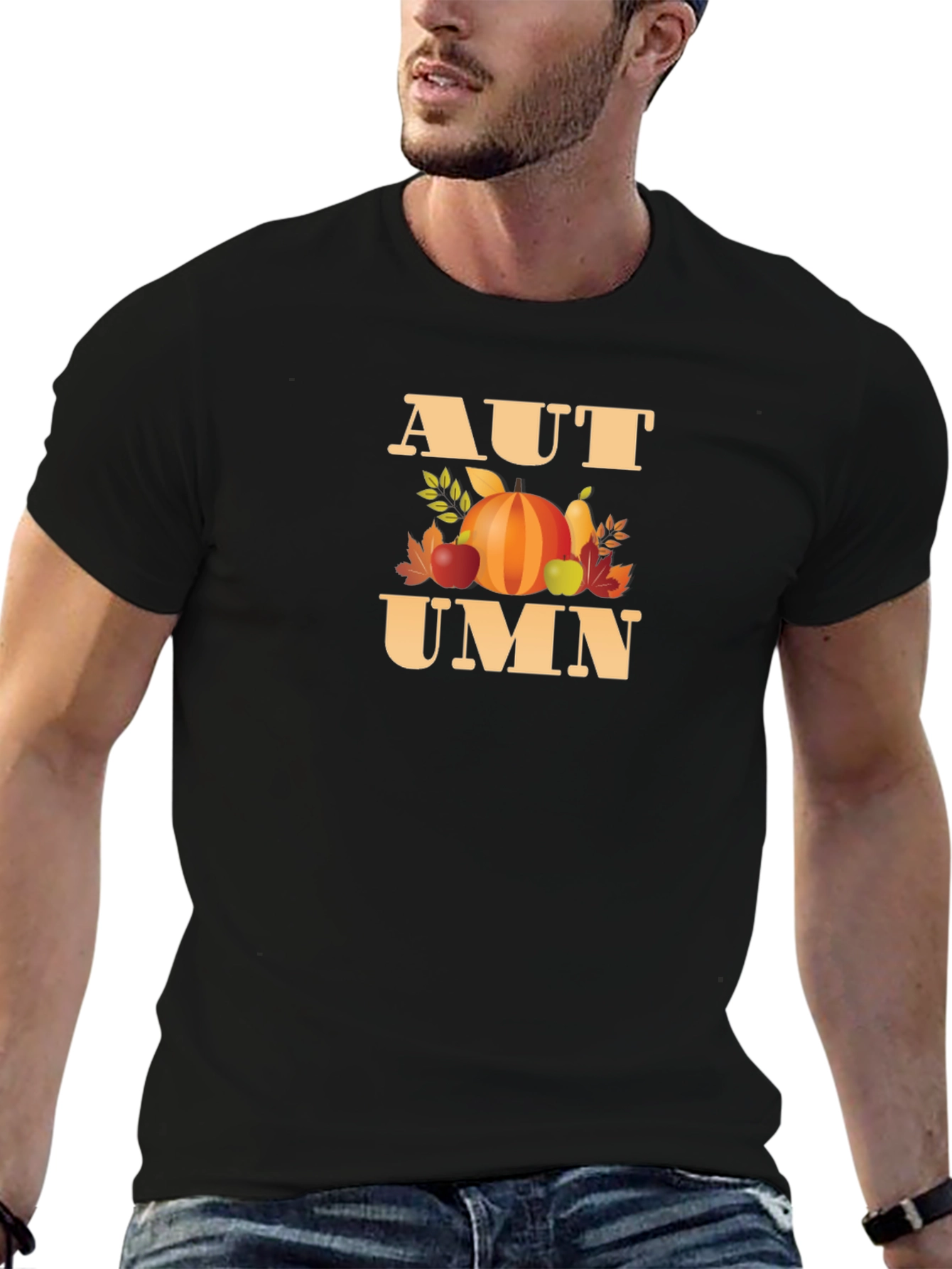 Autumn Harvest Graphic Tee - Stylish Fall Shirt