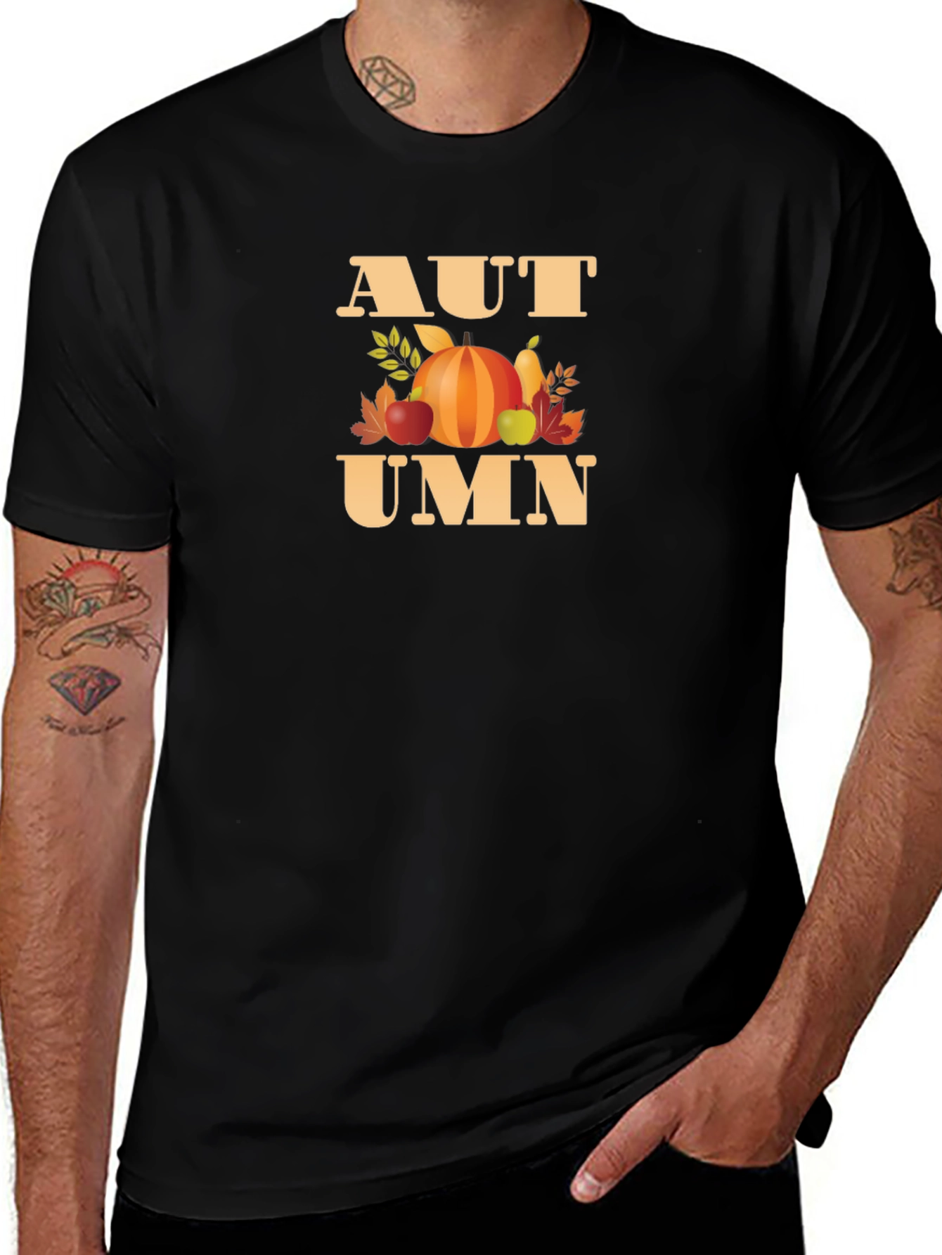Autumn Harvest Graphic Tee - Stylish Fall Shirt