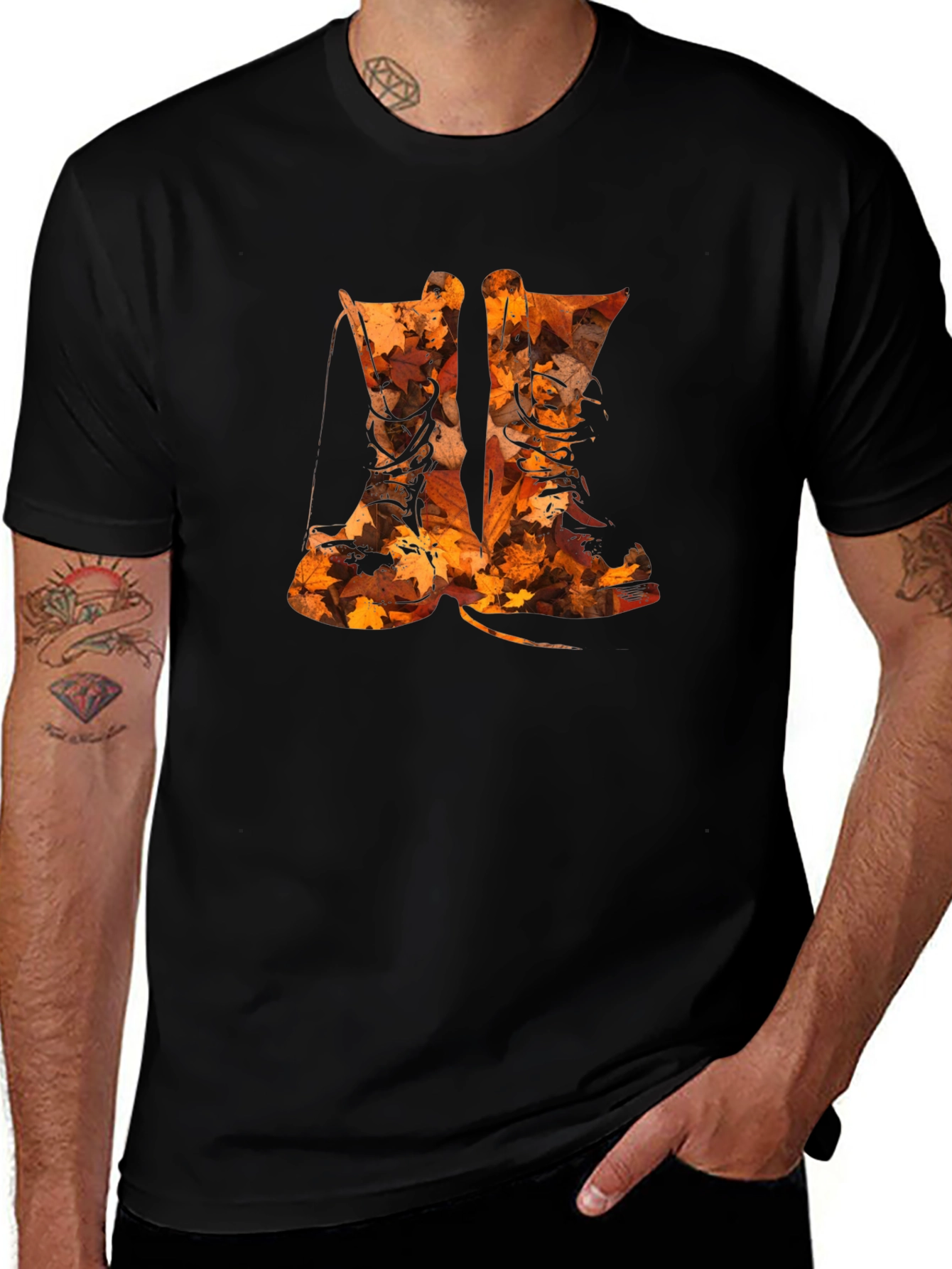 Fall Boots Graphic T-Shirt