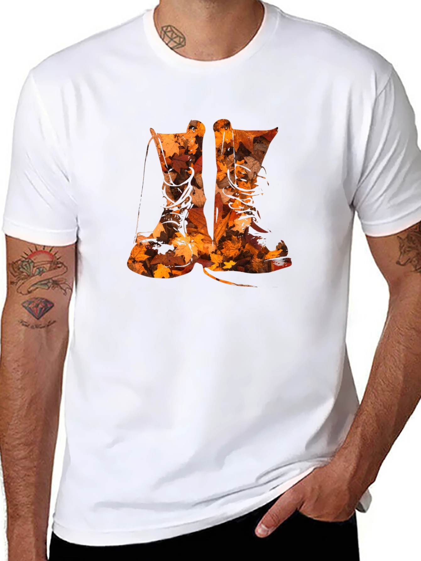 Fall Boots Graphic T-Shirt
