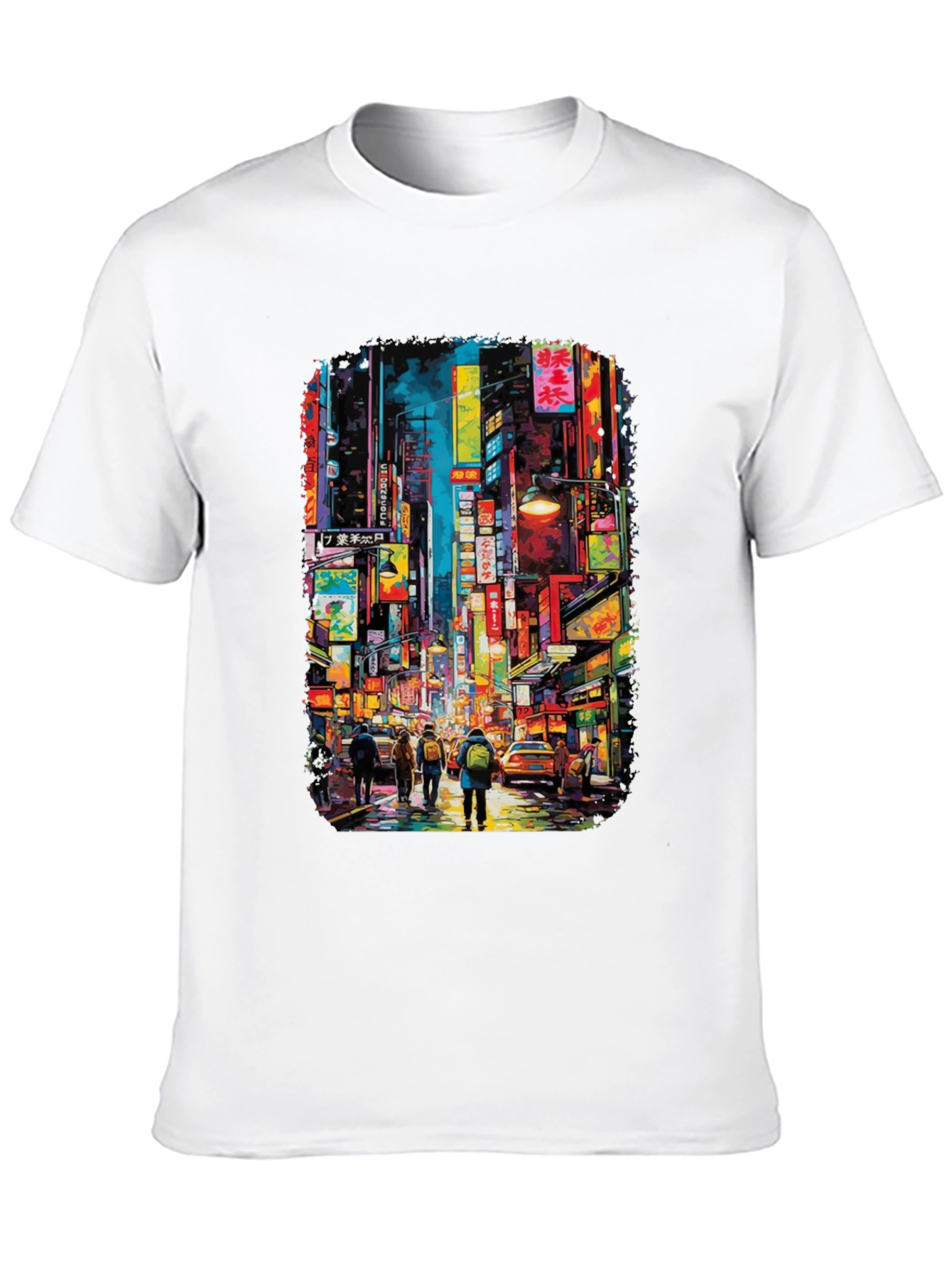 Neon Tokyo Streetwear T-Shirt