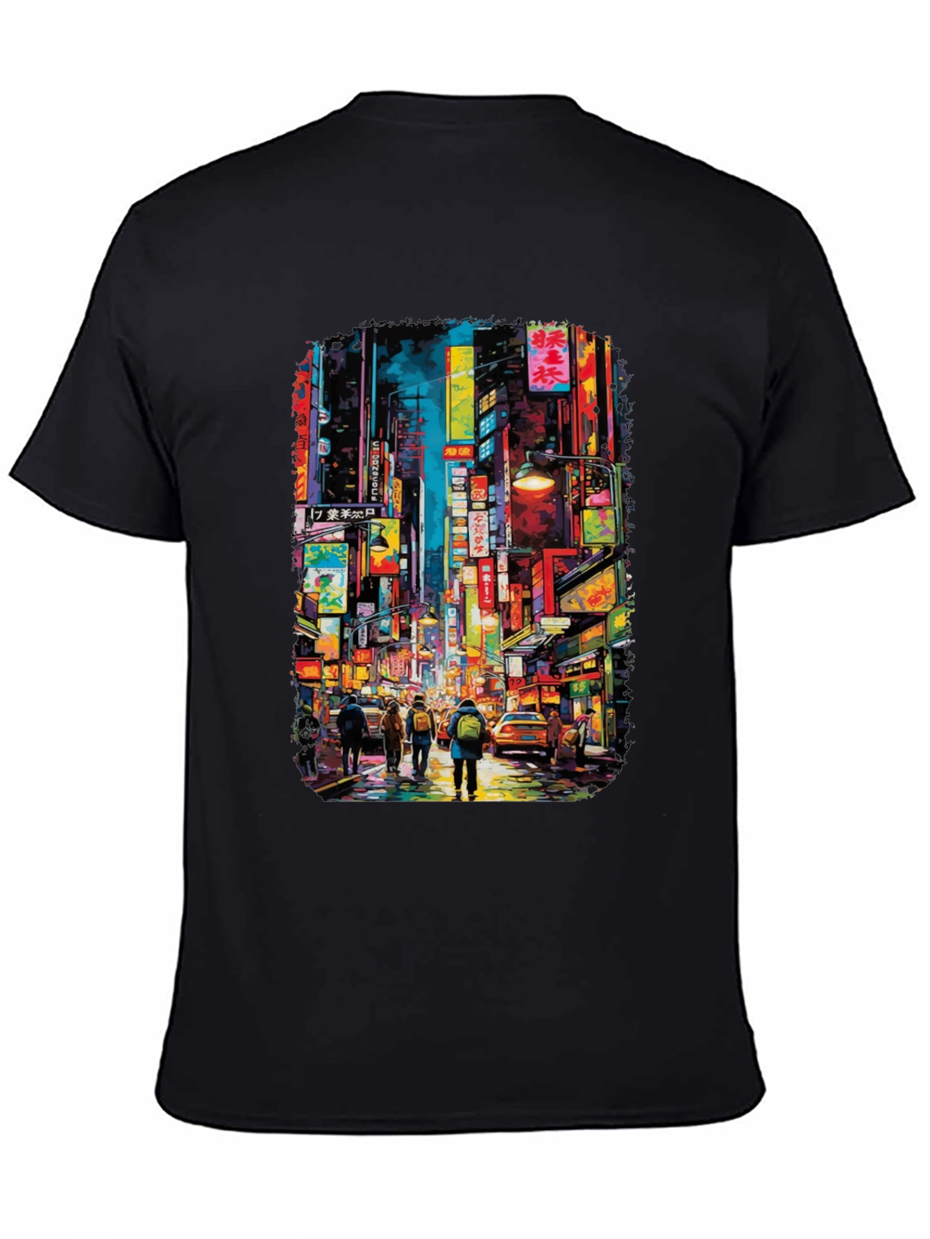 Neon Tokyo Streetwear T-Shirt