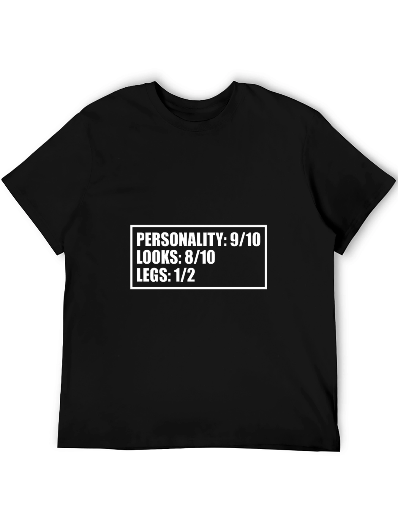 Funny Personality Looks Legs Graphic Tee