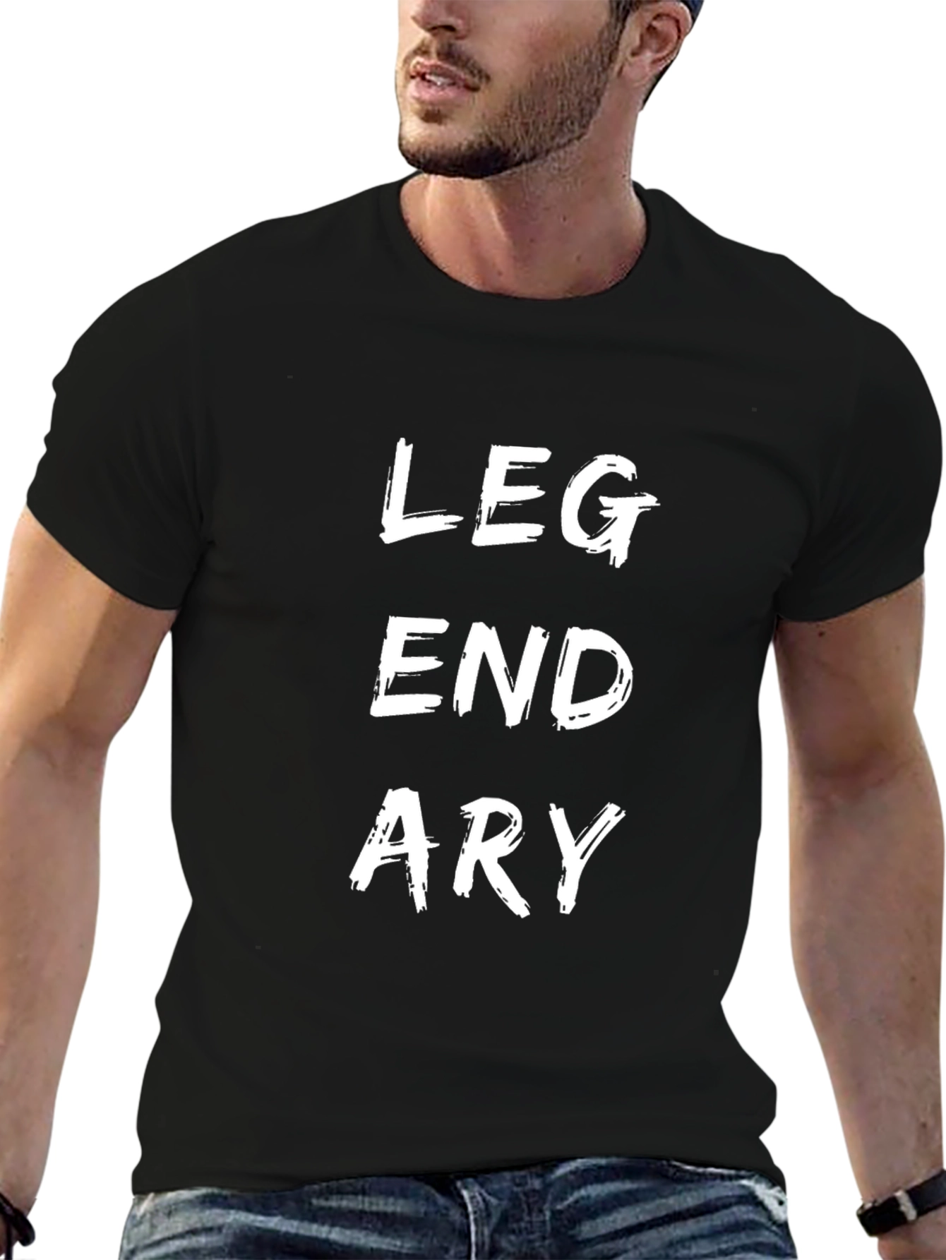 Legendary Black T-Shirt - Mens Graphic Tee