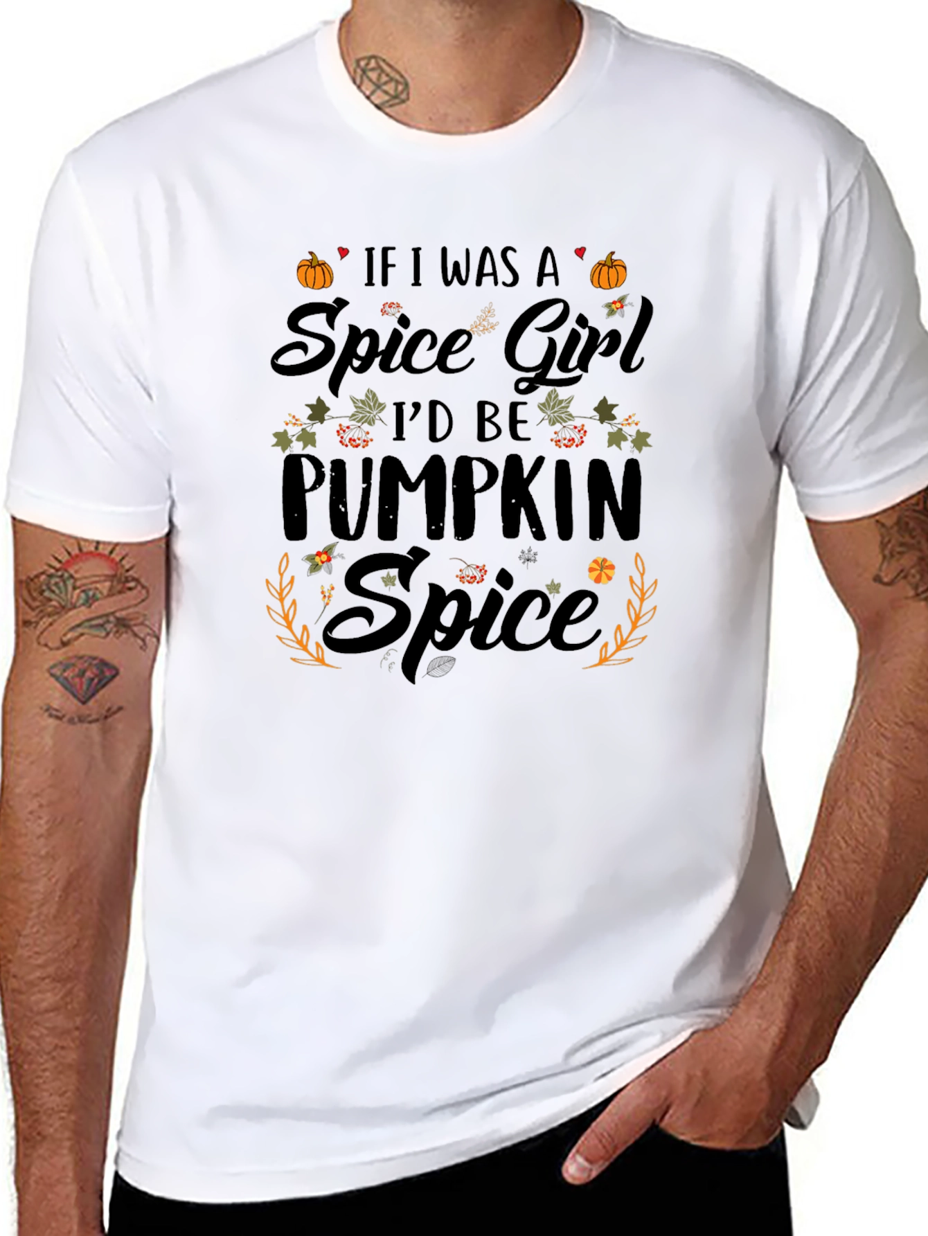 Pumpkin Spice Spice Girl T-Shirt - Fall Apparel