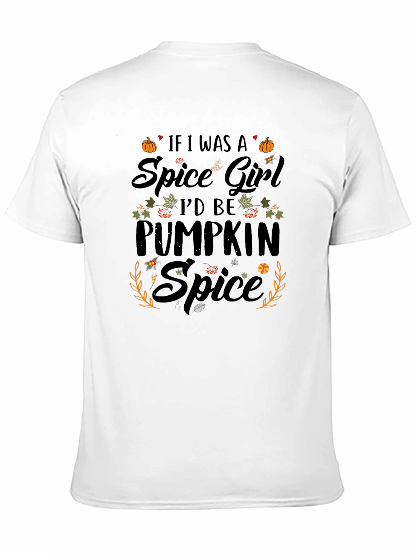 Pumpkin Spice Spice Girl T-Shirt - Fall Apparel